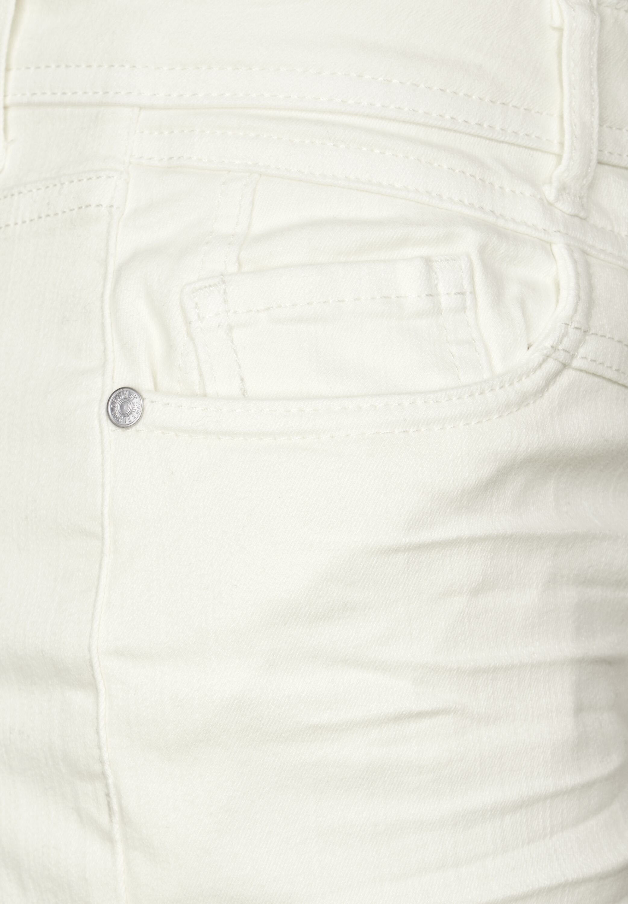 STREET ONE 5-pocket jeans DENIM CULOTTE met elastaan en uitlopend