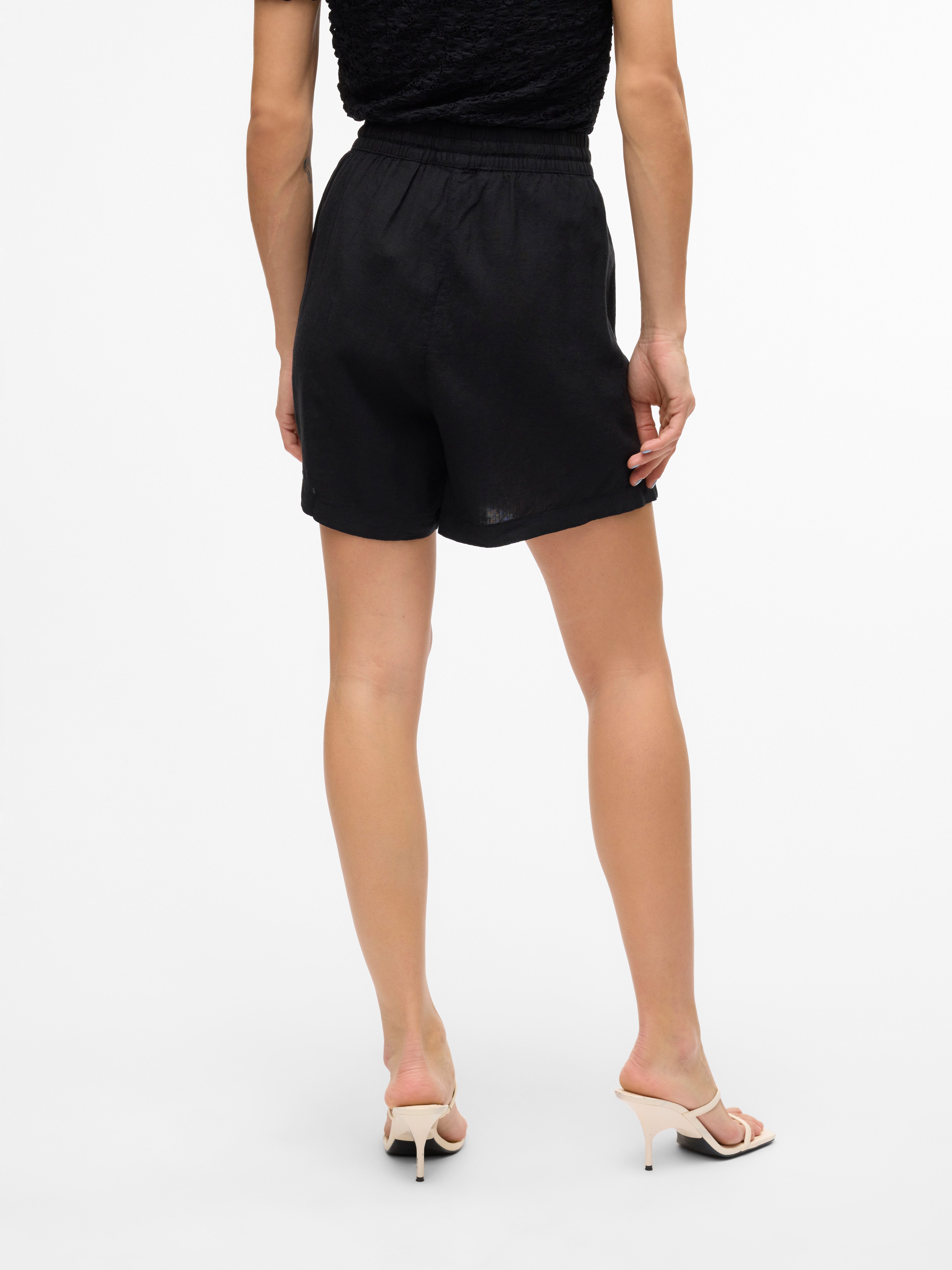 Vero Moda Short VMLINN LINEN SHORTS WVN NOOS