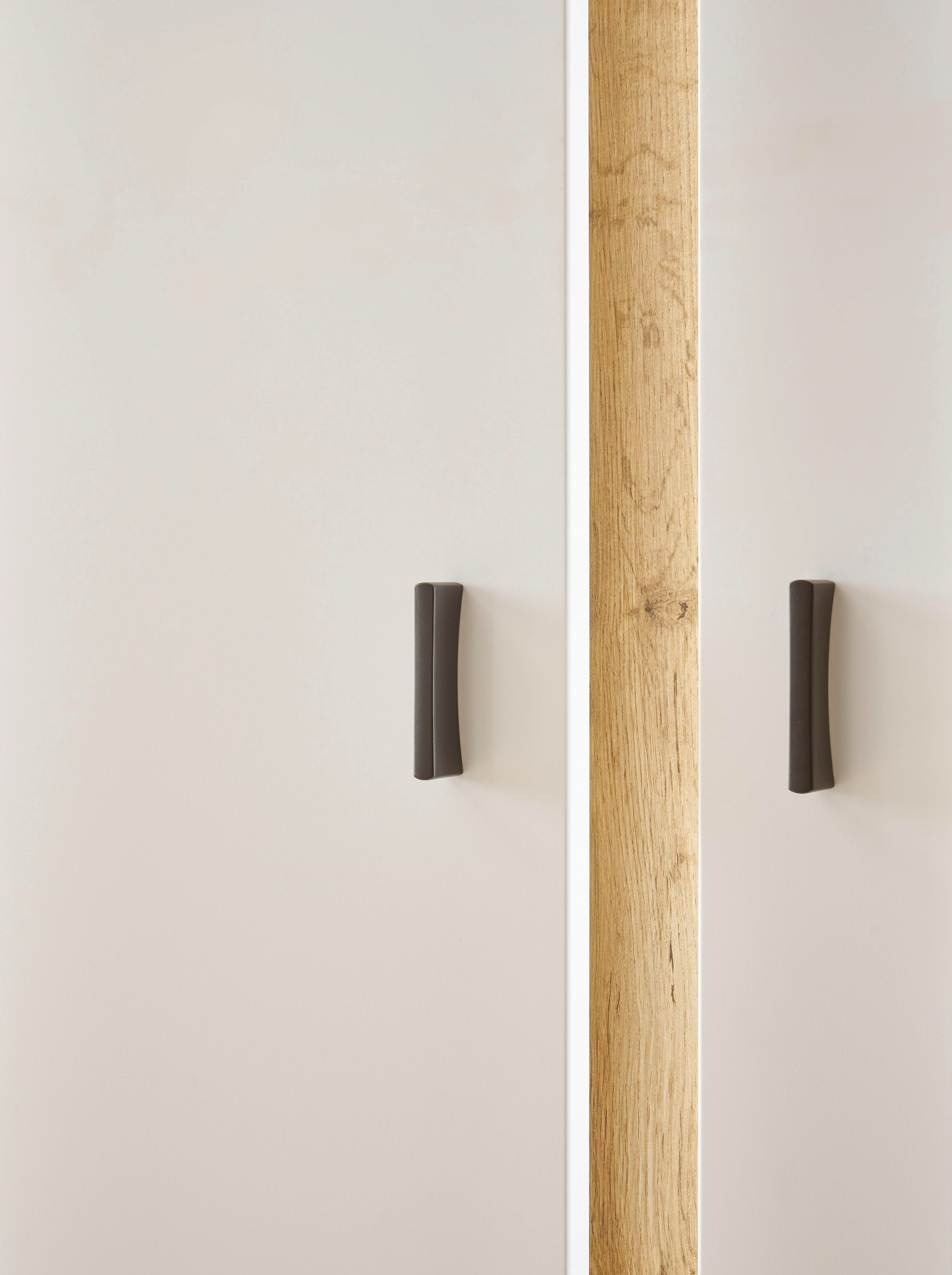 INOSIGN Wandmeubel Long Island in moderne trendkleur, inclusief verticale verlichting, breedte 305 cm (set, 4-delig)