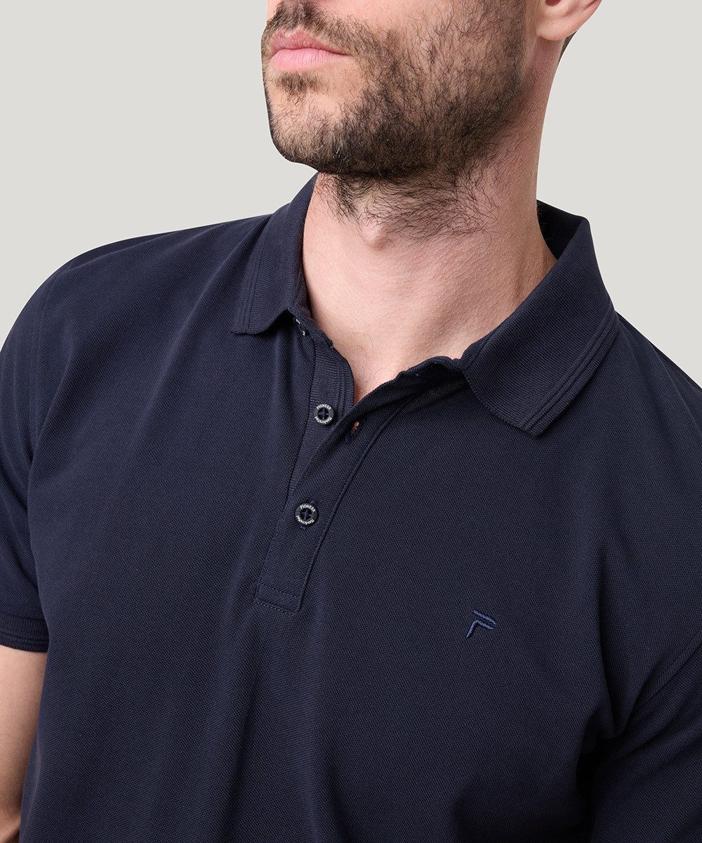 Pioneer Authentic Jeans Poloshirt met geborduurd logo