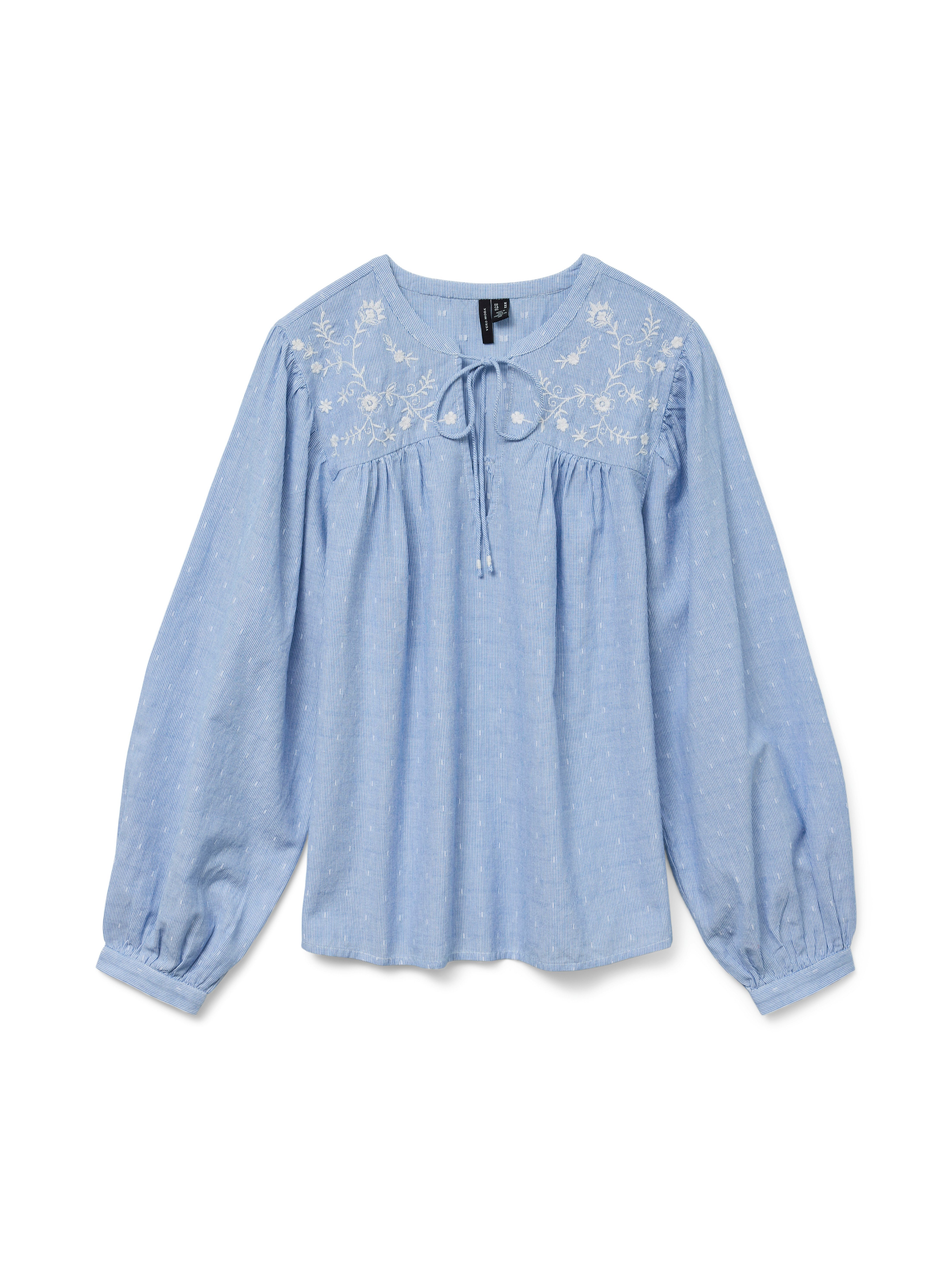 Vero Moda Shirt VMNIKA LS TOP WVN GA NOOS
