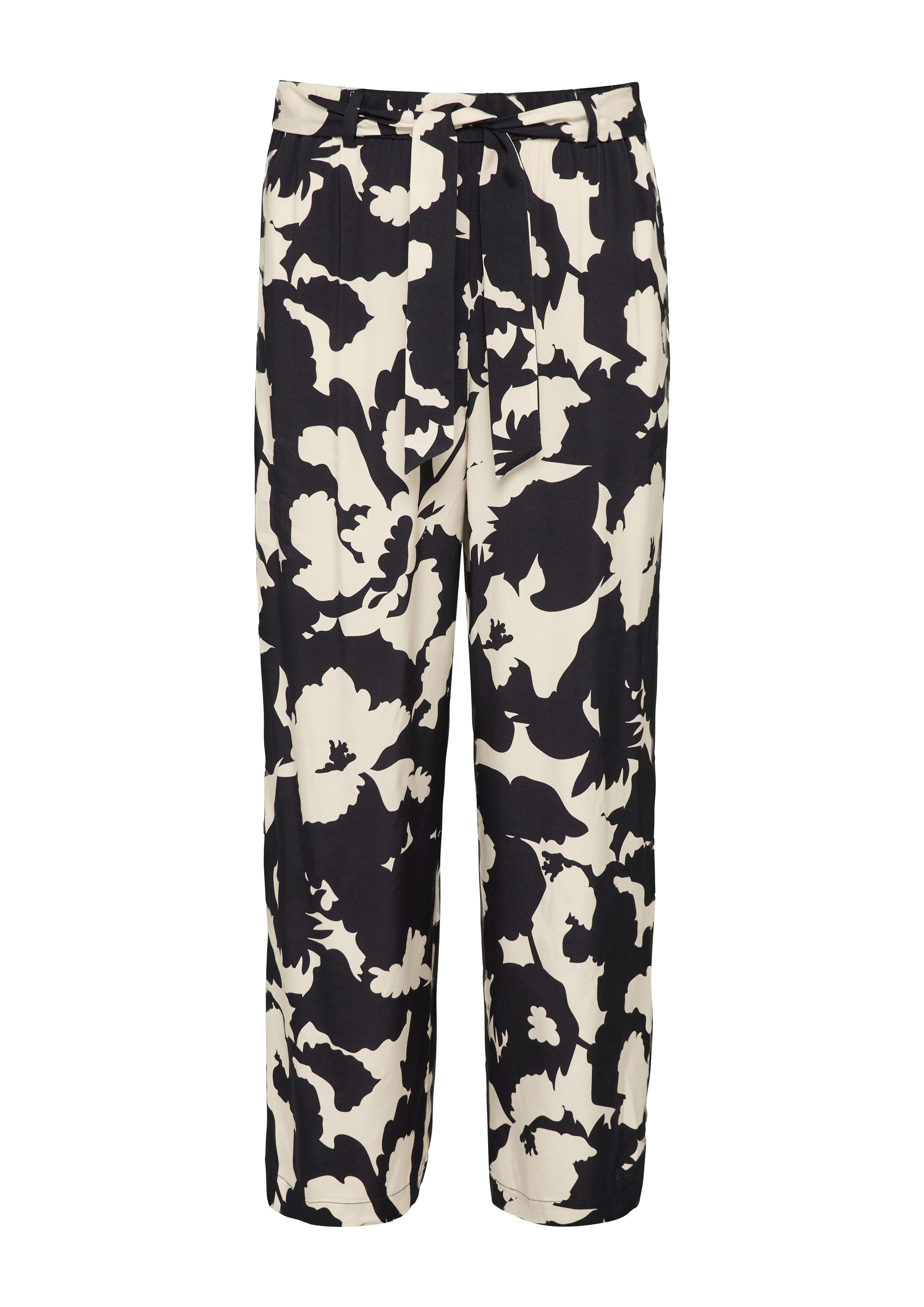 Comma Relaxbroek met print all-over