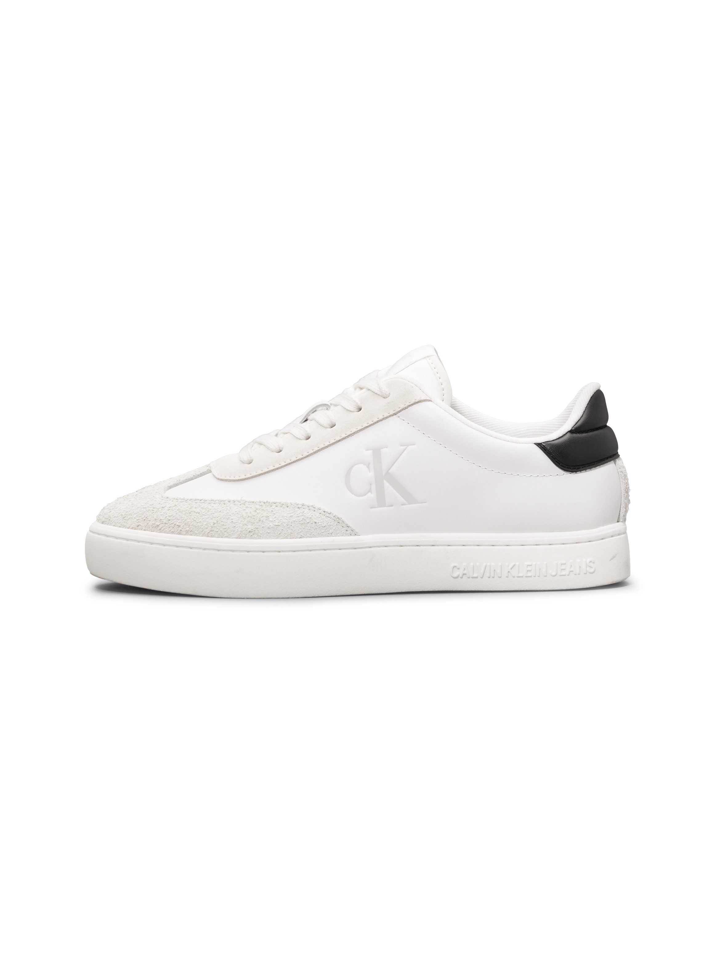 Calvin Klein Plateausneakers CLASSIC CUPSOLE LOW MG MIX veterschoen, lage schoen, vrijetijdsschoen met gepolsterde schachtversteviging