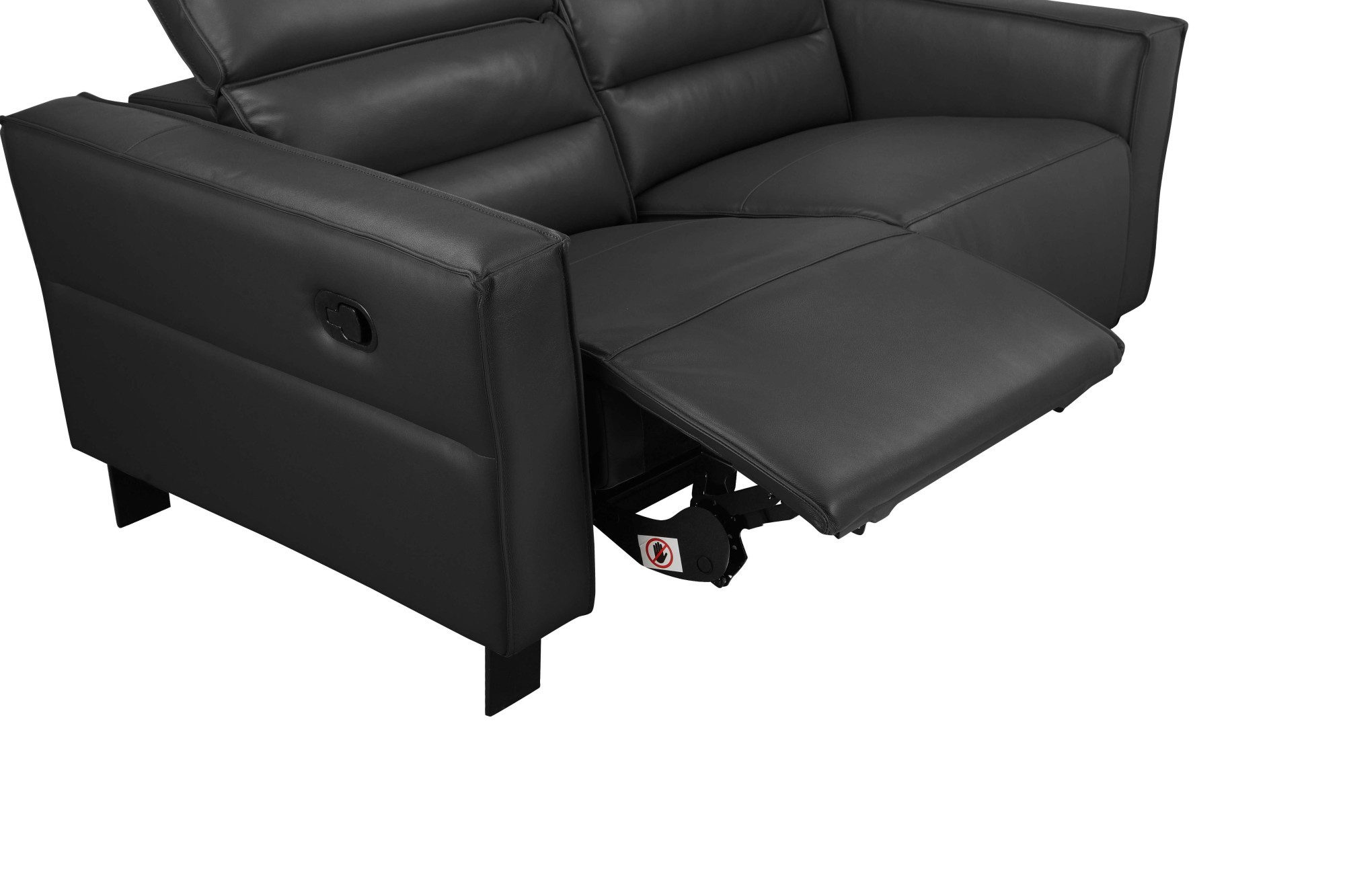 Places of Style 2-zitsbank Carpari, 162 cm, met handmatige of elektrische relaxfunctie