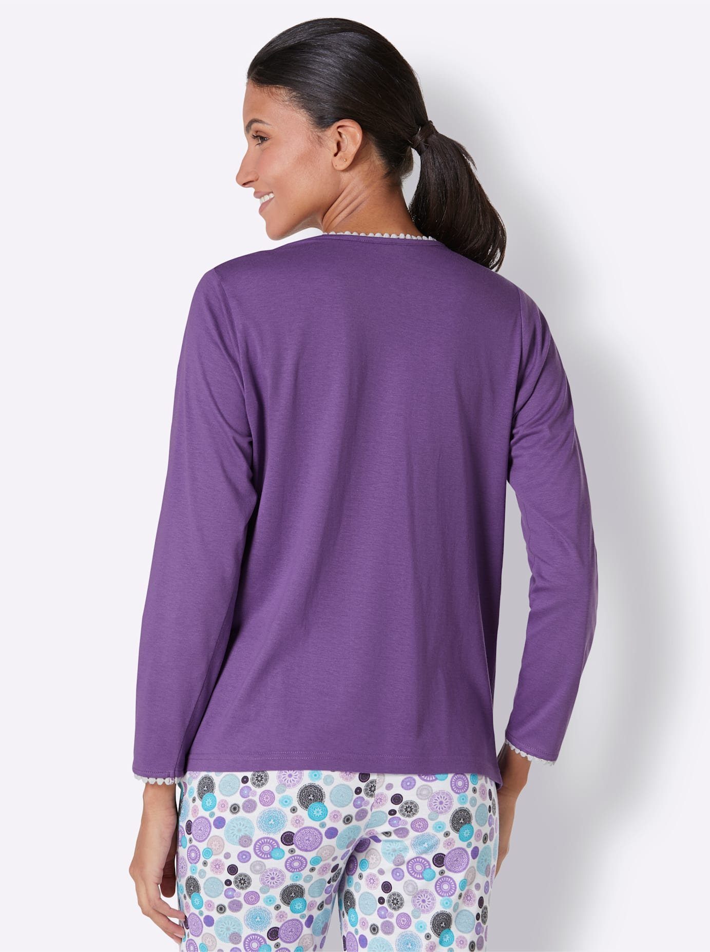 wäschepur Pyjama top Pyjamashirt (1-delig)