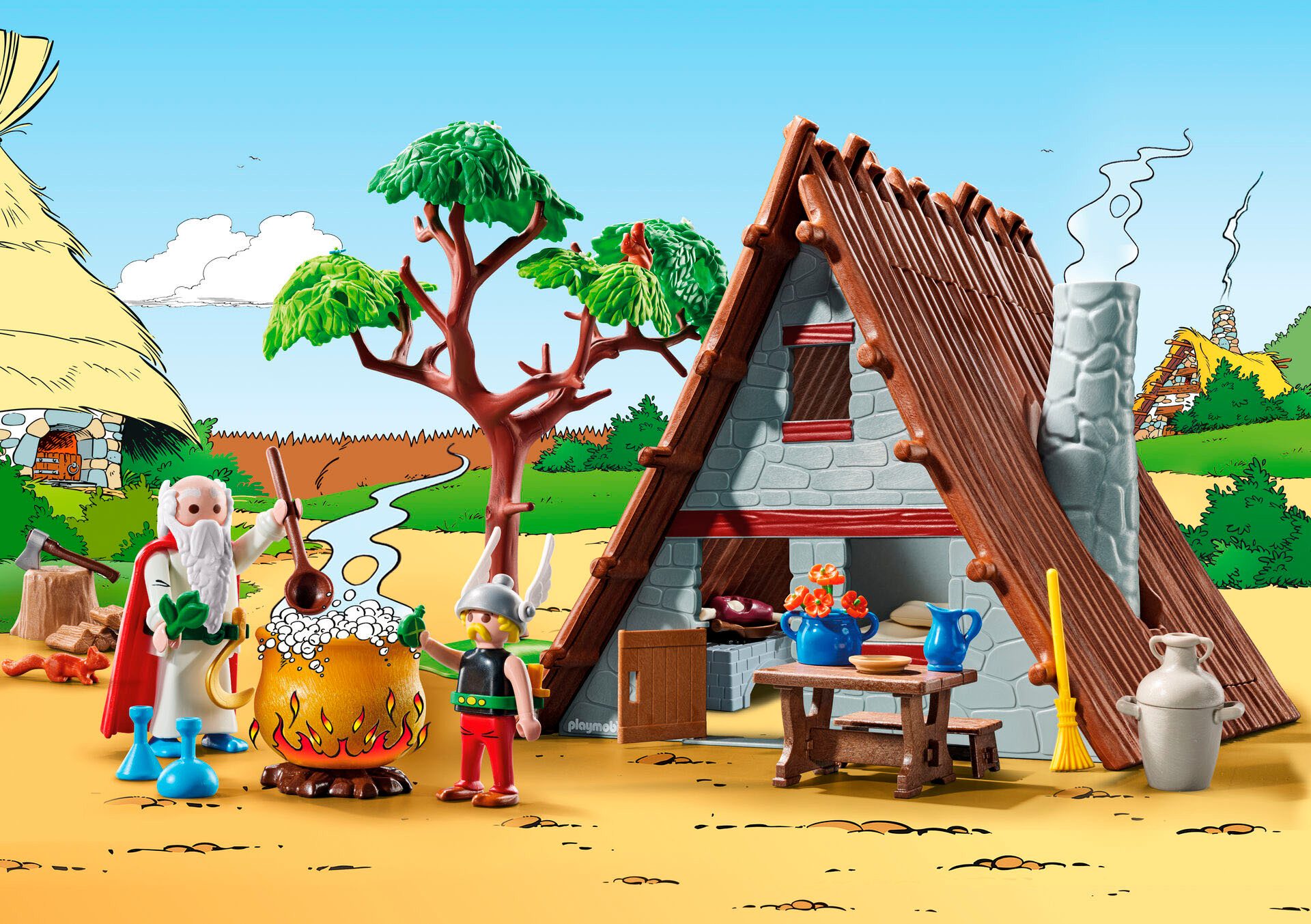 Playmobil® Constructie-speelset Asterix: Asterix' Huis (71828), Playmobil Asterix (80-delig)