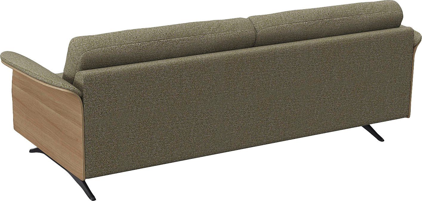 FLEXLUX 3-zitsbank Glow designbank, comfortabel en comfortabel door hoogwaardige zitconstructie