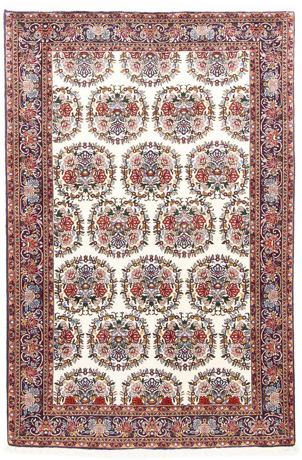 morgenland Wollen kleed Bidjar medaillon 144 x 81 cm Uniek exemplaar met certificaat