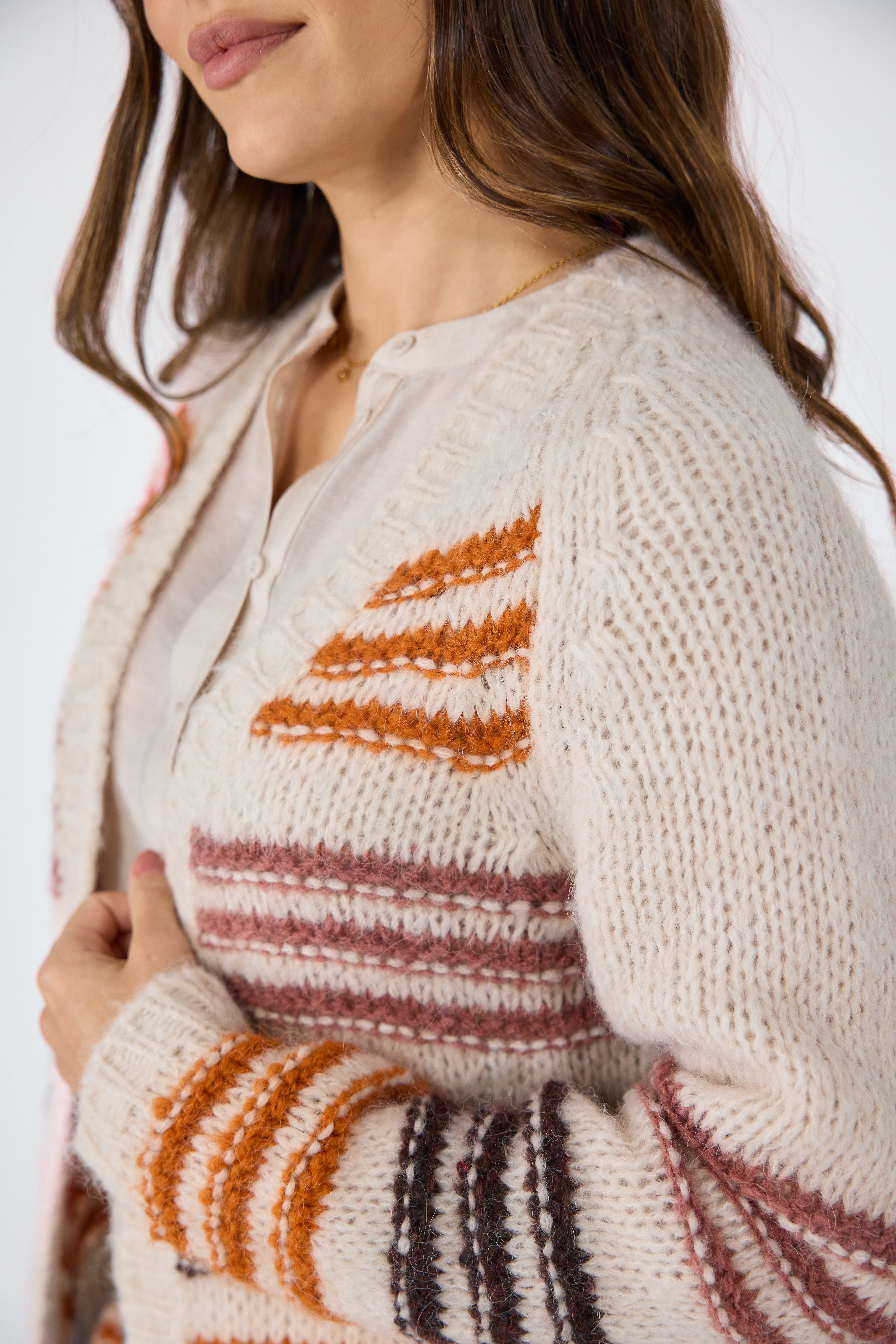 Lieblingsstück Vest LibertyL met streepdessin