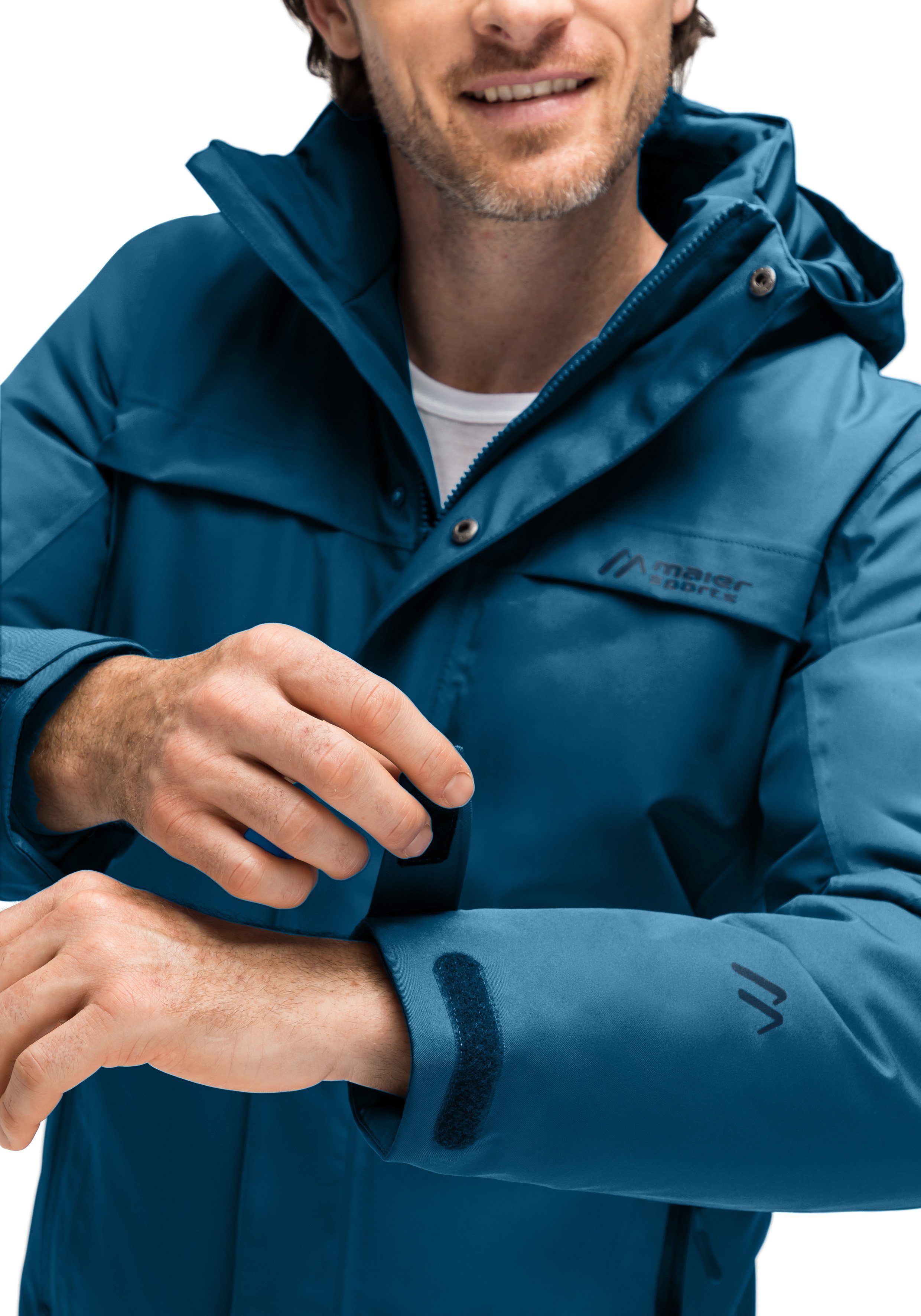 Maier Sports Functioneel jack Peyor M Heren jack, warm gewatteerde winterjack, wind/waterdicht, regular fit