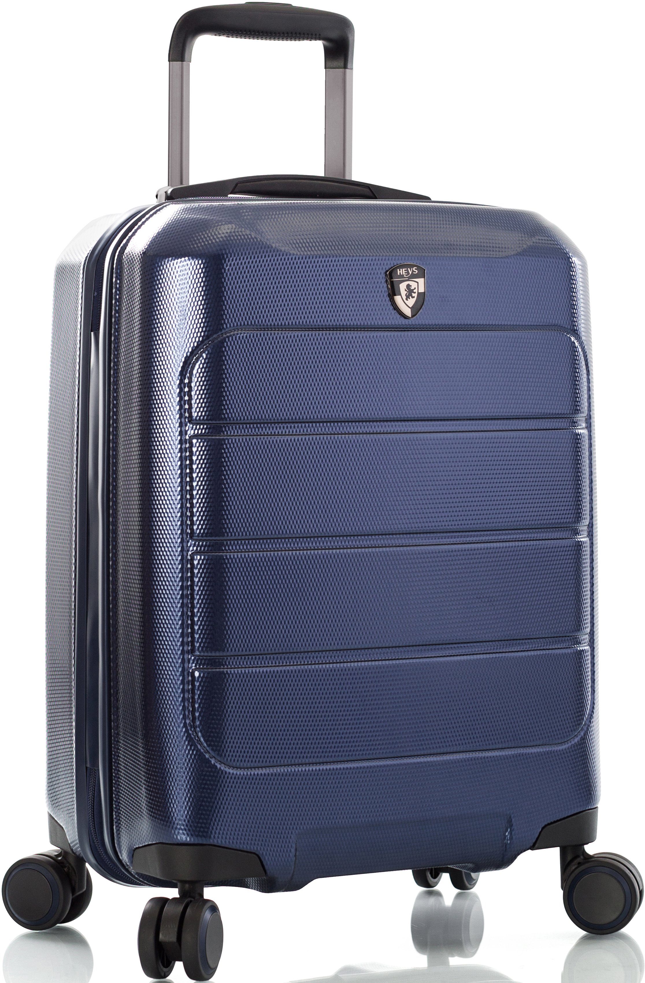 Heys Hardshell-trolley Eco Case, 53 cm, Navy Blauw Heys x Joachim Llambi handbagagekoffer reisbagage