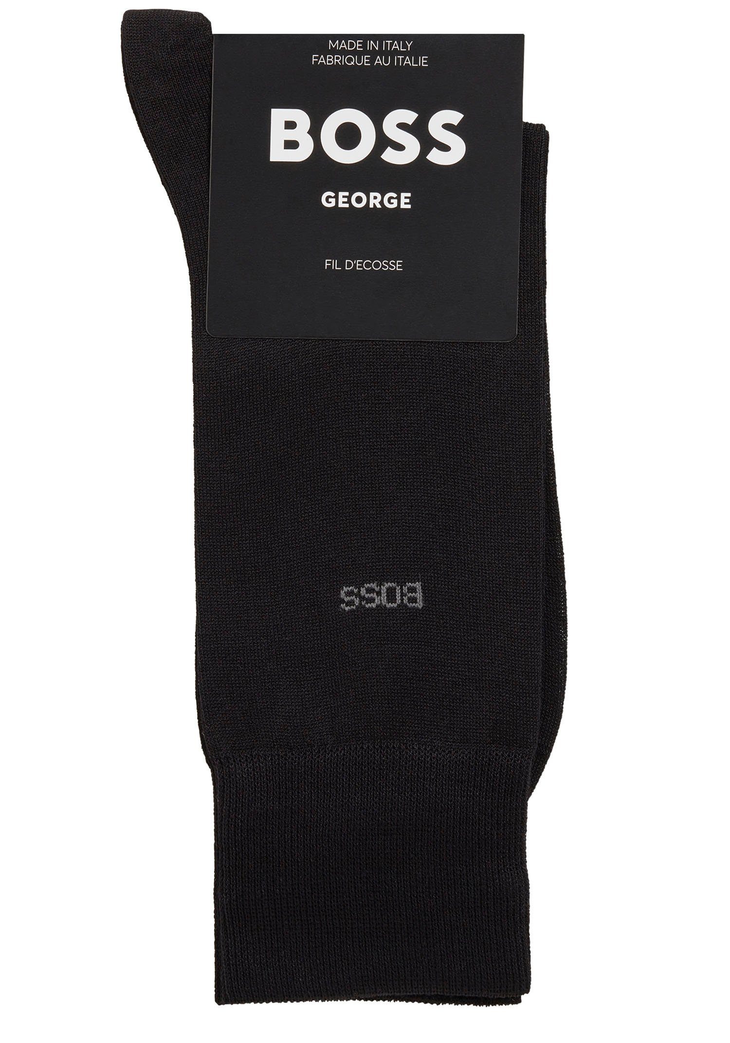 BOSS Business-sokken George RS Uni MC met subtiele, gebreide boss logo-opdruk (set)