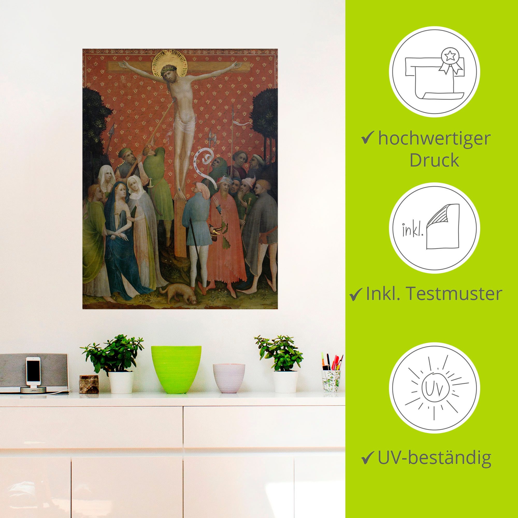 Artland Wandfolie Religieus. Buitenste vleugel I