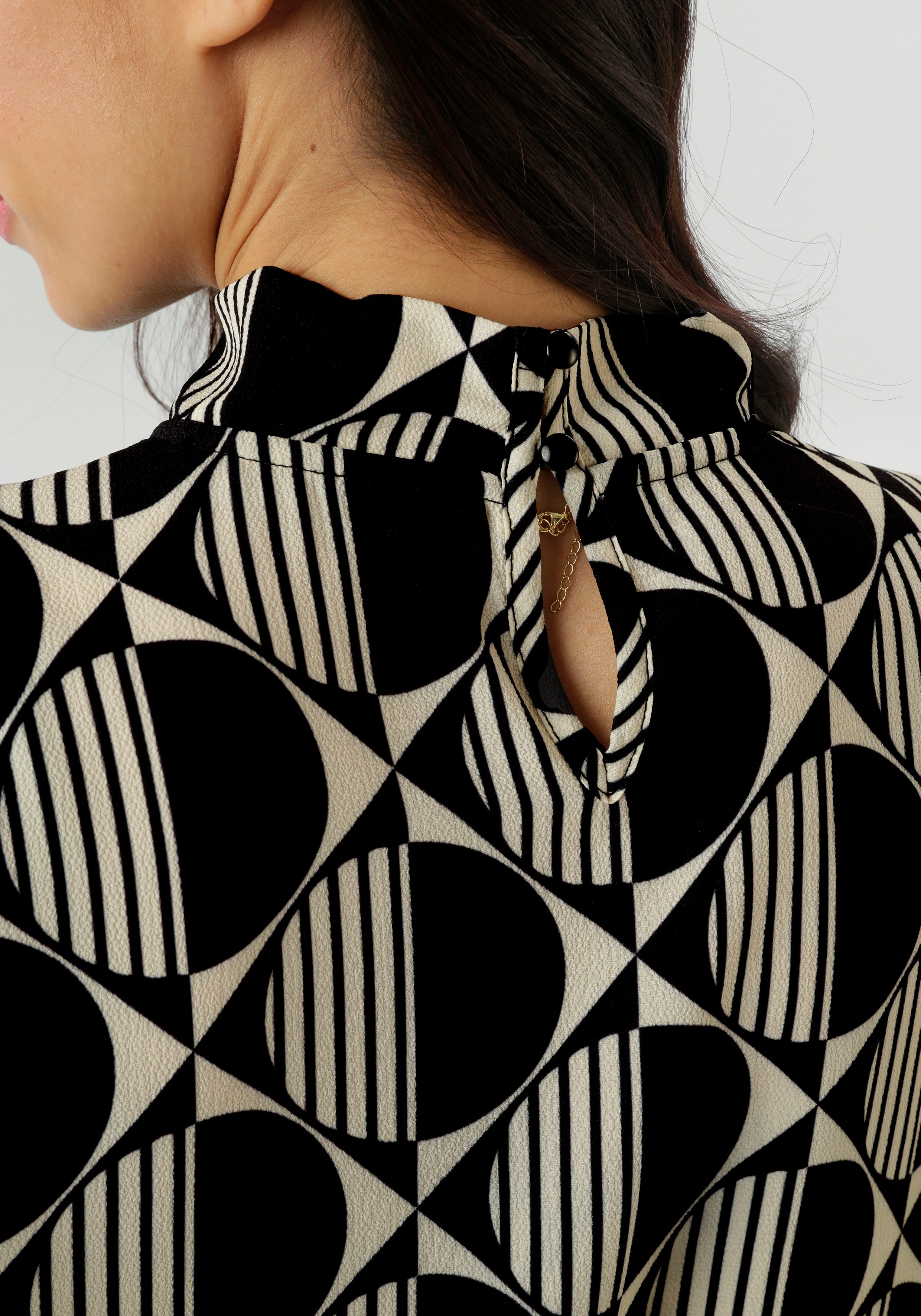 Aniston SELECTED Blouse zonder sluiting met aantrekkelijke halslijn - nieuwe collectie