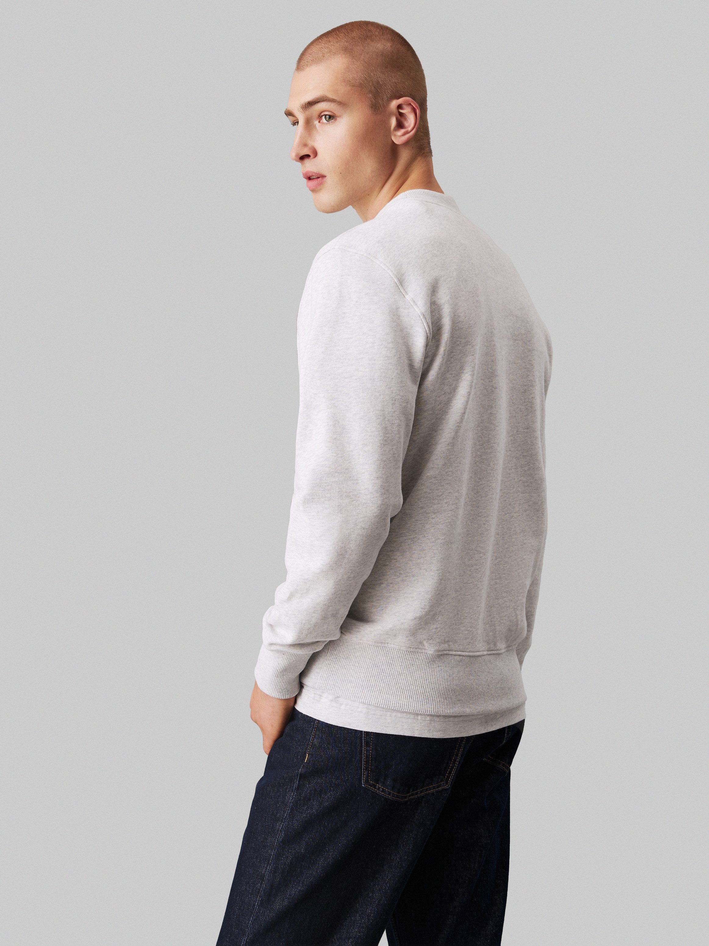 Calvin Klein Sweatshirt CHENILLE MONOLOGO CREW NECK