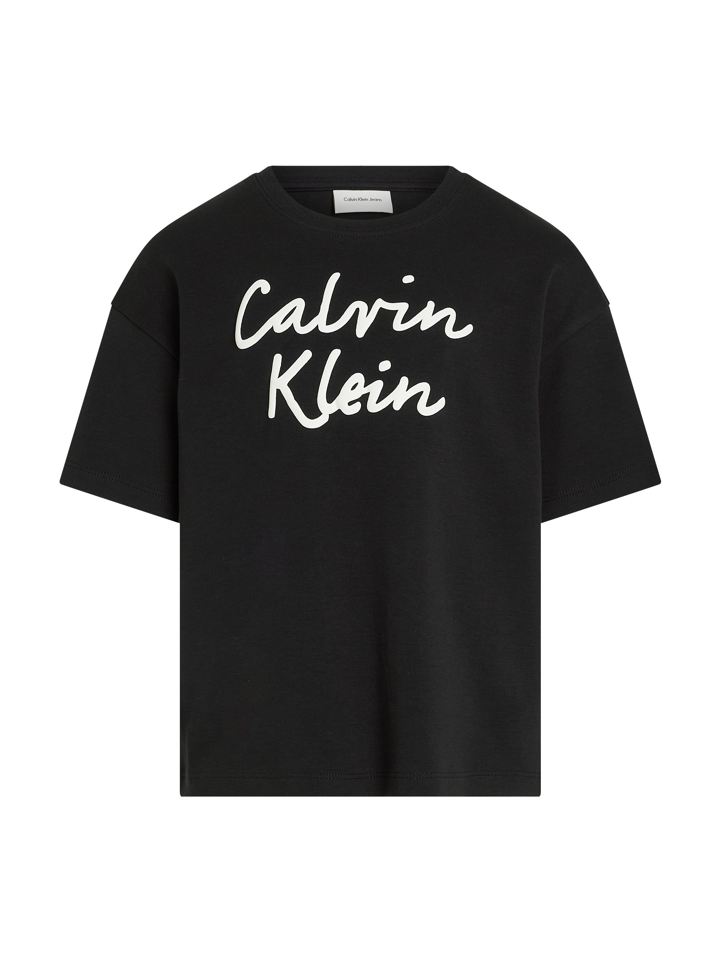 Calvin Klein T-shirt SCRIPT LOGO BOXY SS T-SHIRT