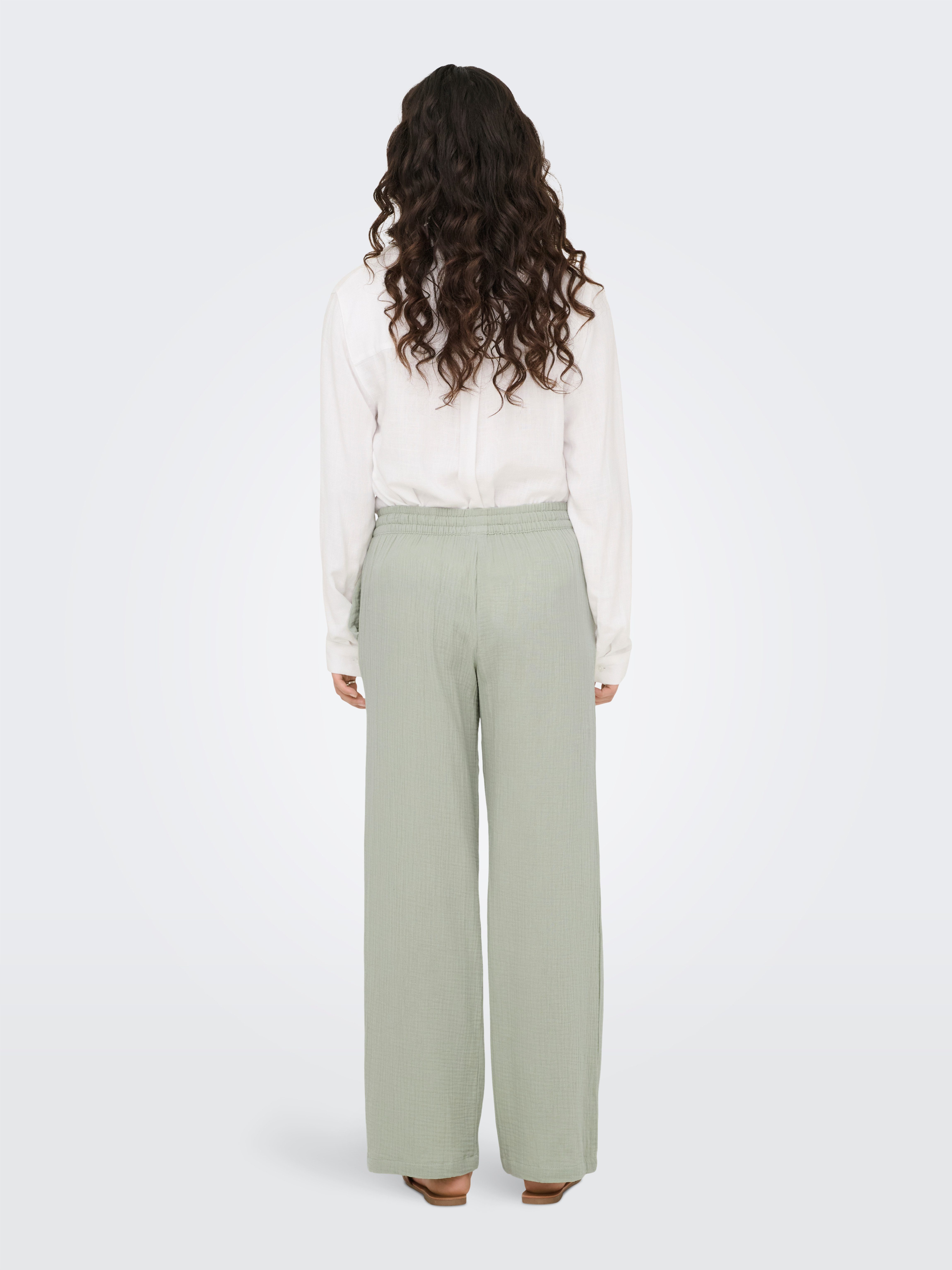JDY Comfortbroek JDYTHEIS LIFE WIDE PANT WVN NOOS