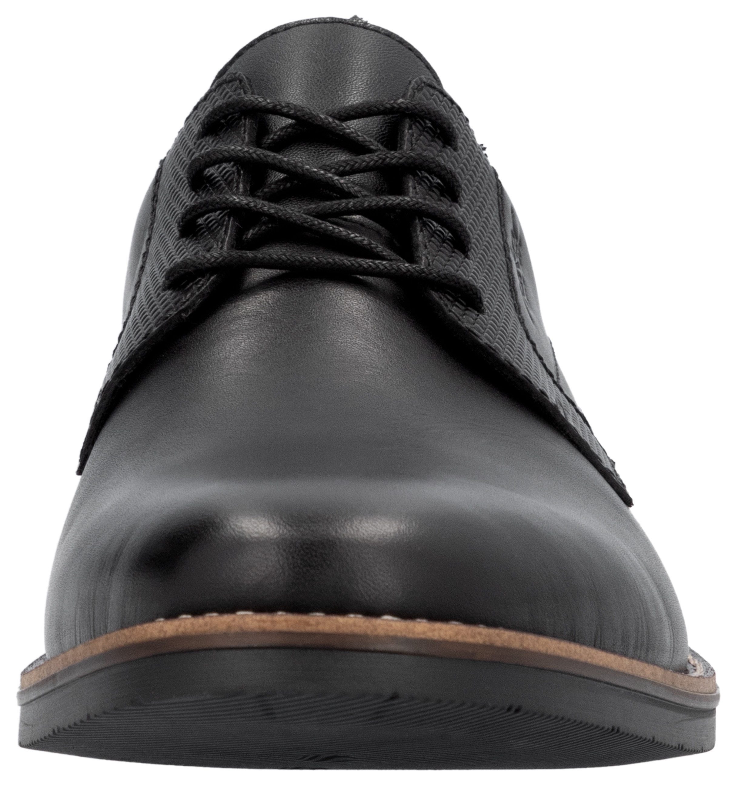 Rieker Veterschoenen zakelijke schoen, lage schoen, feest schoen met leren dekzool