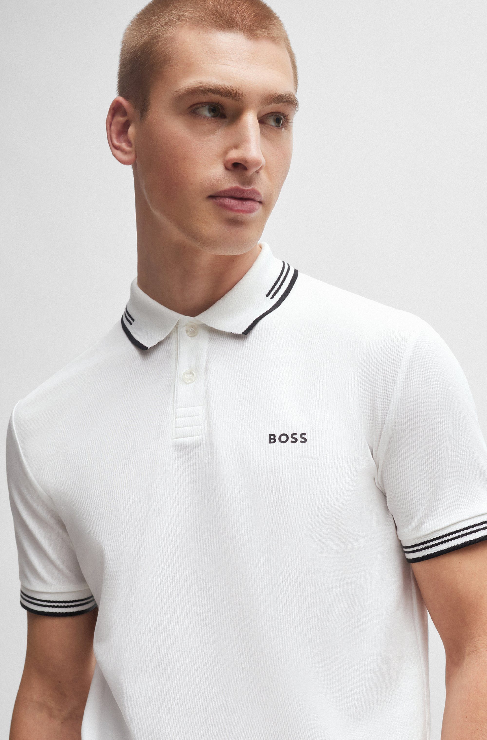 BOSS GREEN Poloshirt Paul met een polokraag
