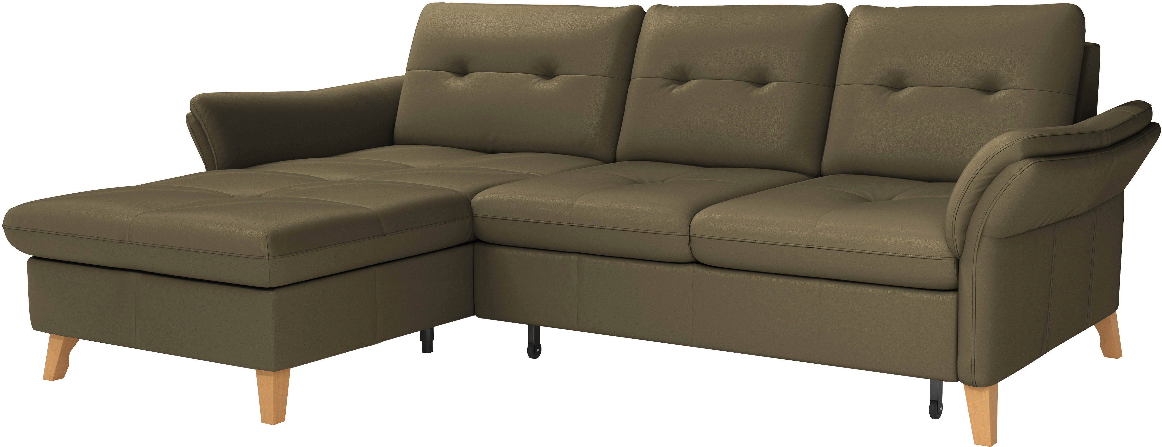 sit&more Hoekbank Göteborg Zitdiepteverstelling en binnenvering, naar keuze met slaapfunctie