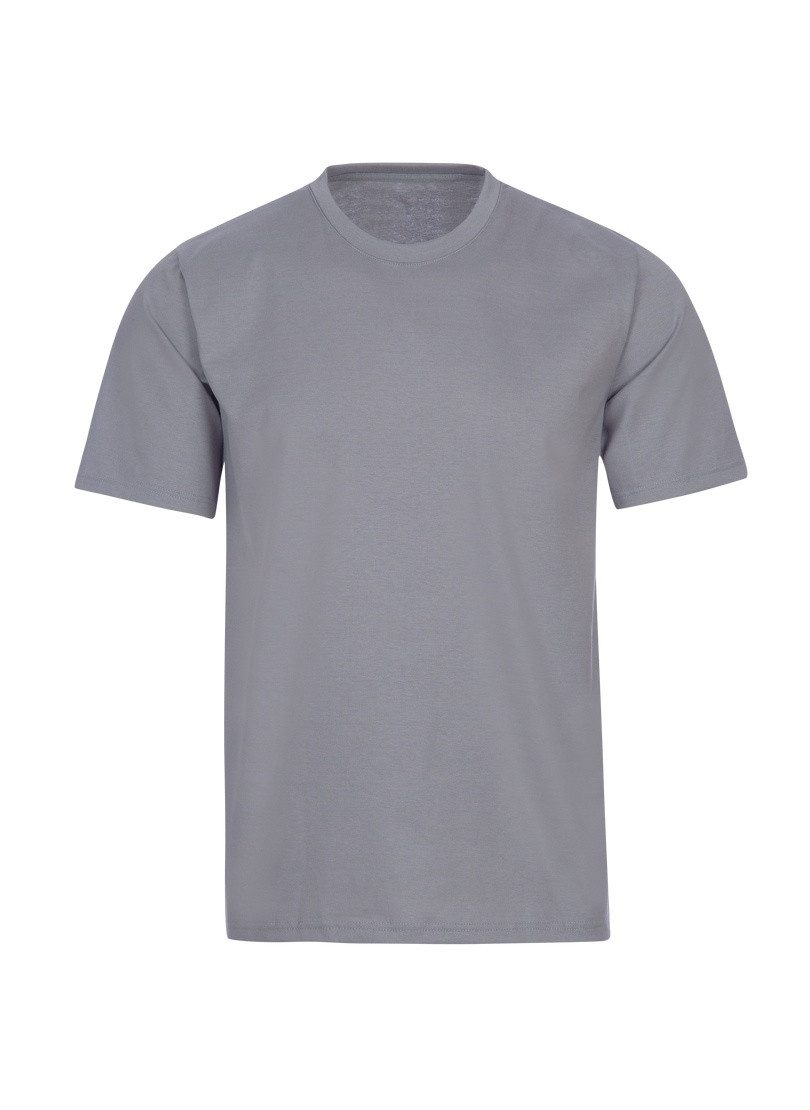 Trigema T-shirt Trigema T-shirt DELUXE katoen (1-delig) dames t-shirts maat S grijs