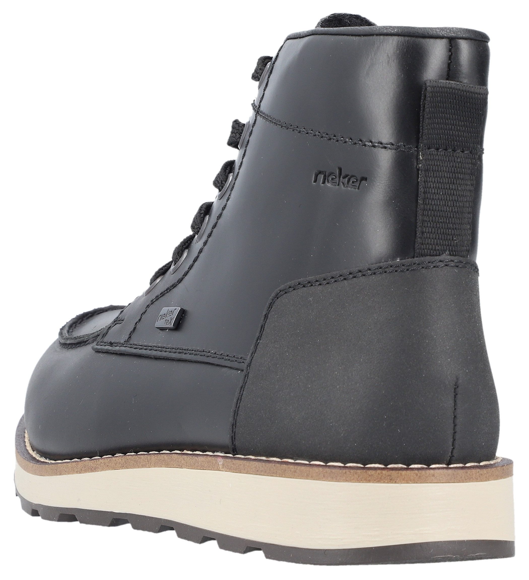 Rieker Winterlaarzen winter-enkellaars, veterschoenen met tex en sportieve loopzool