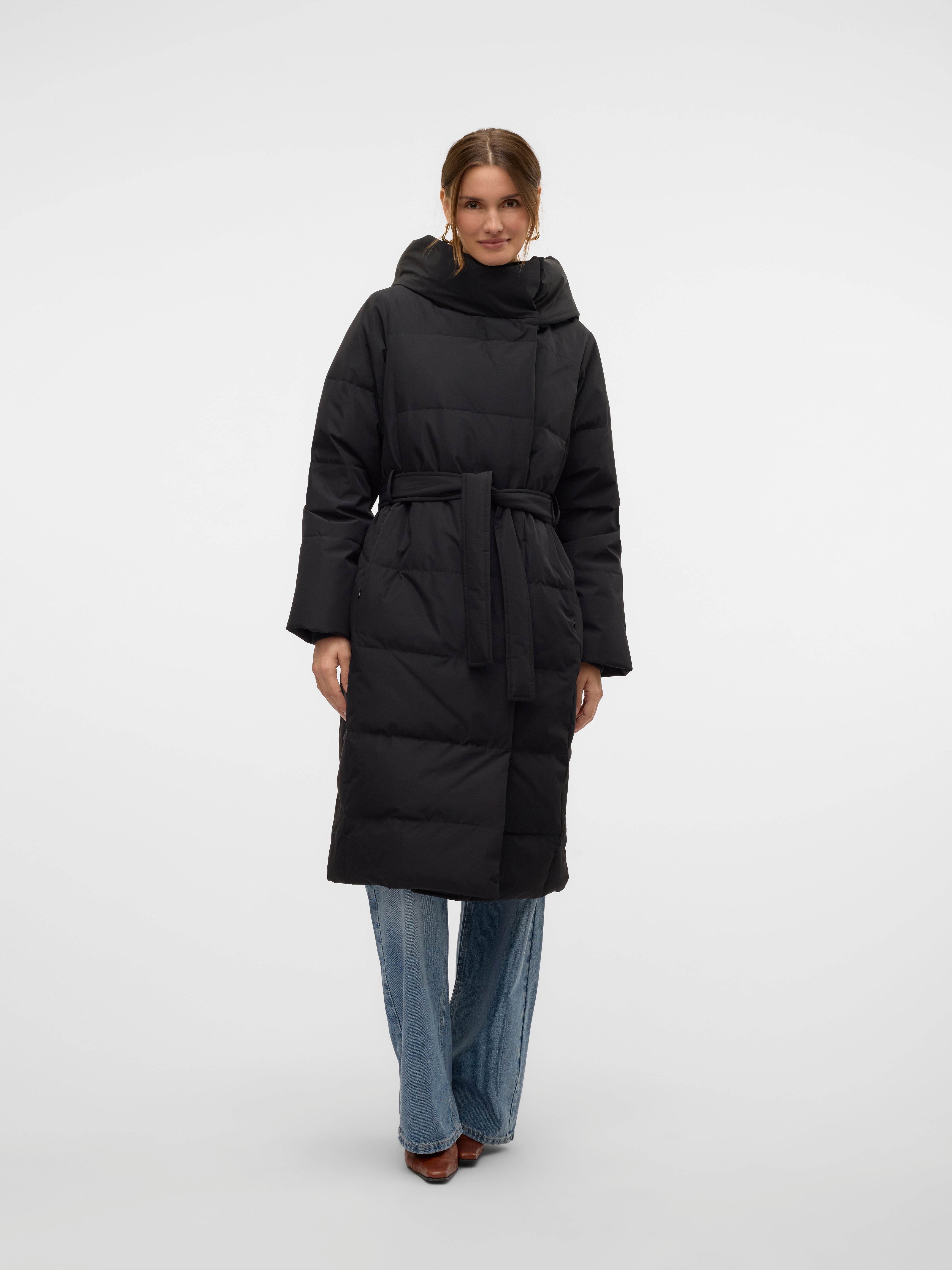 Vero Moda Gewatteerde jas VMLEONIE LONG DOWN COAT GA NOOS