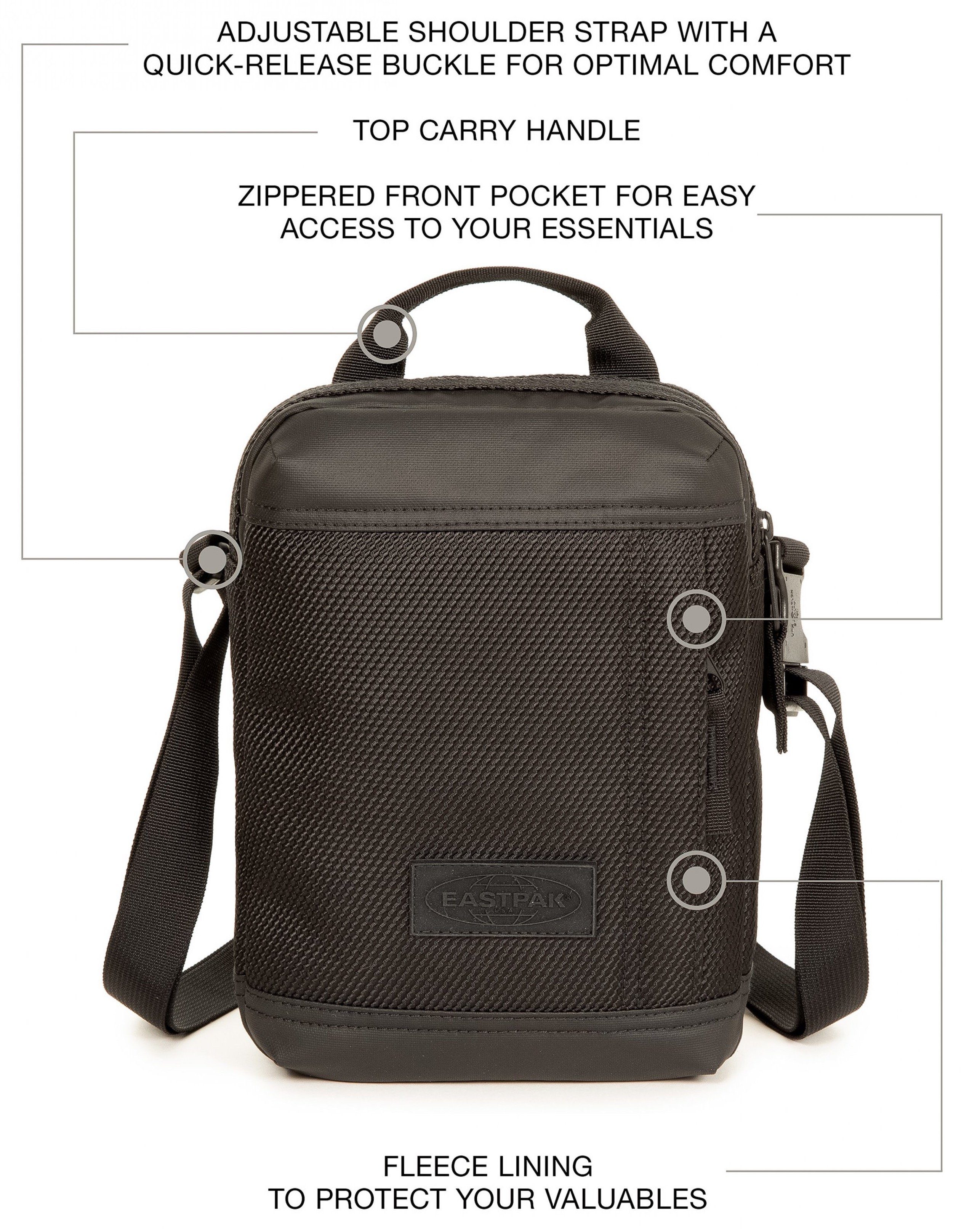 Eastpak Minibag THE ONE CNNCT in praktisch ontwerp