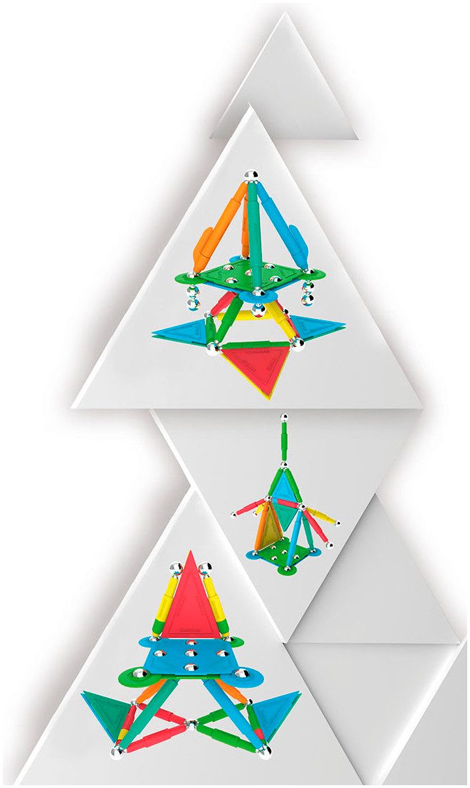 Happy People Magnetische speelblokken Supermag Color Stix (set, 50 stuks)