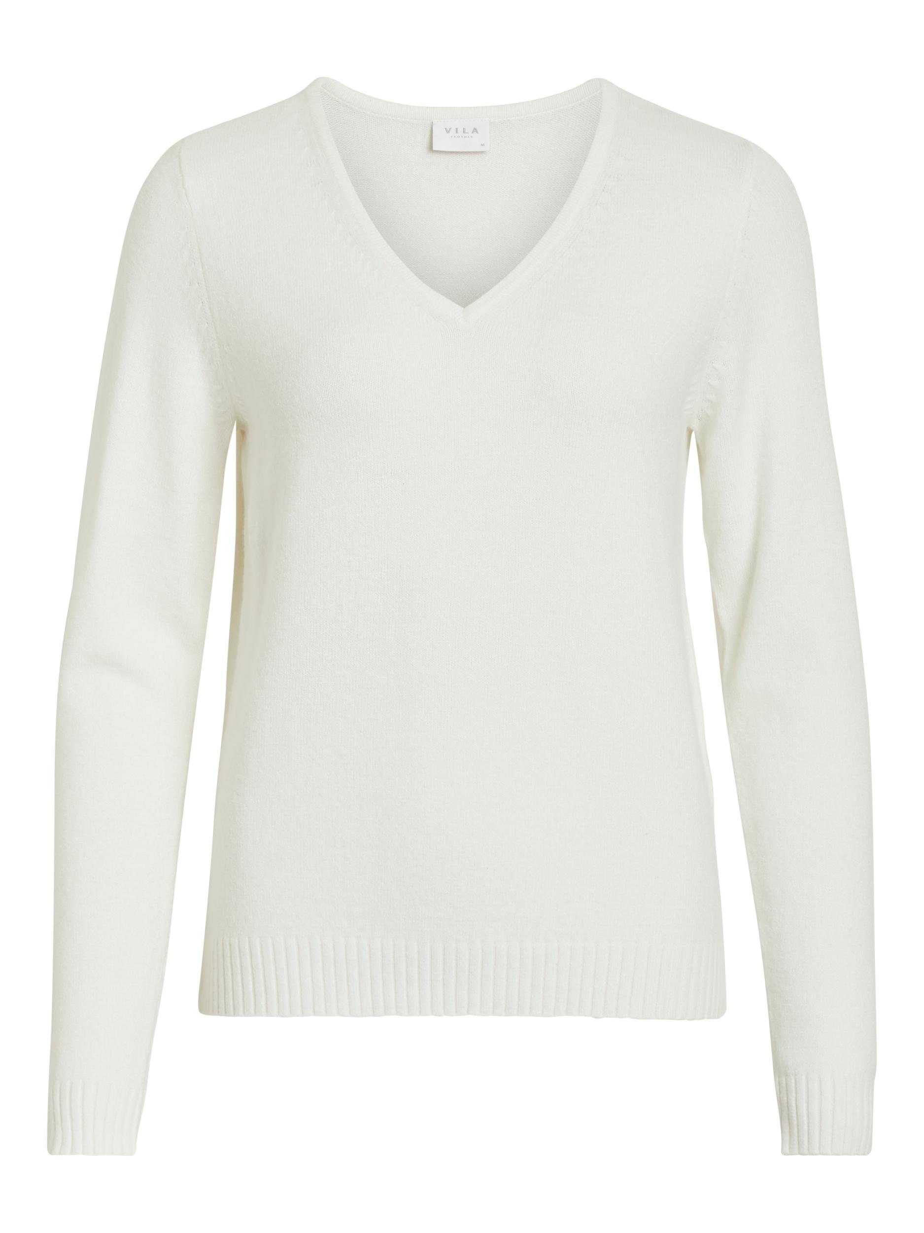 Vila Trui met V-hals VIRIL V-NECK L S KNIT TOP NOOS