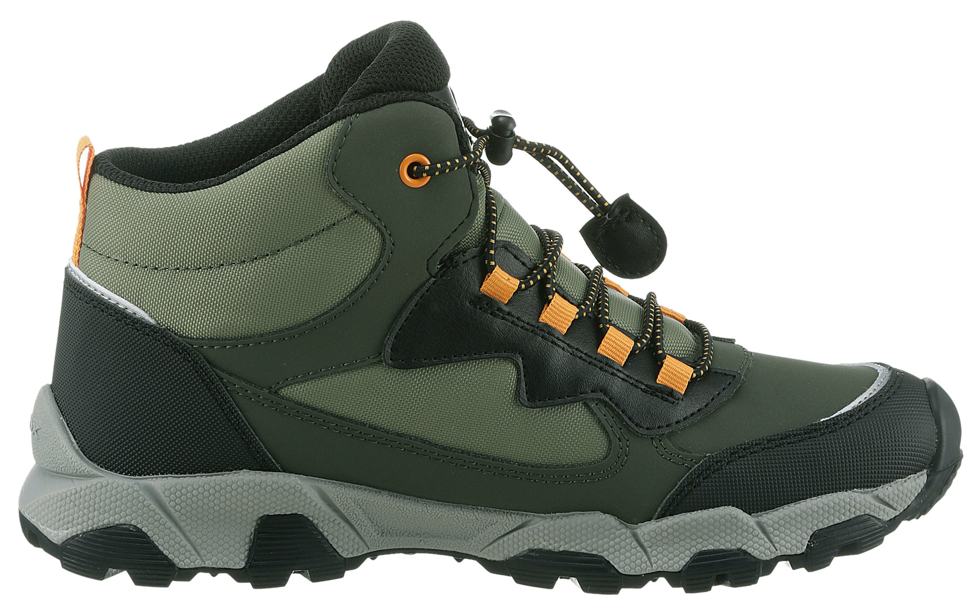Geox Sneakers J MAGNETAR BOY B ABX Trekkinglaarzen, veterschoenen, kinderschoen met snelsluiting