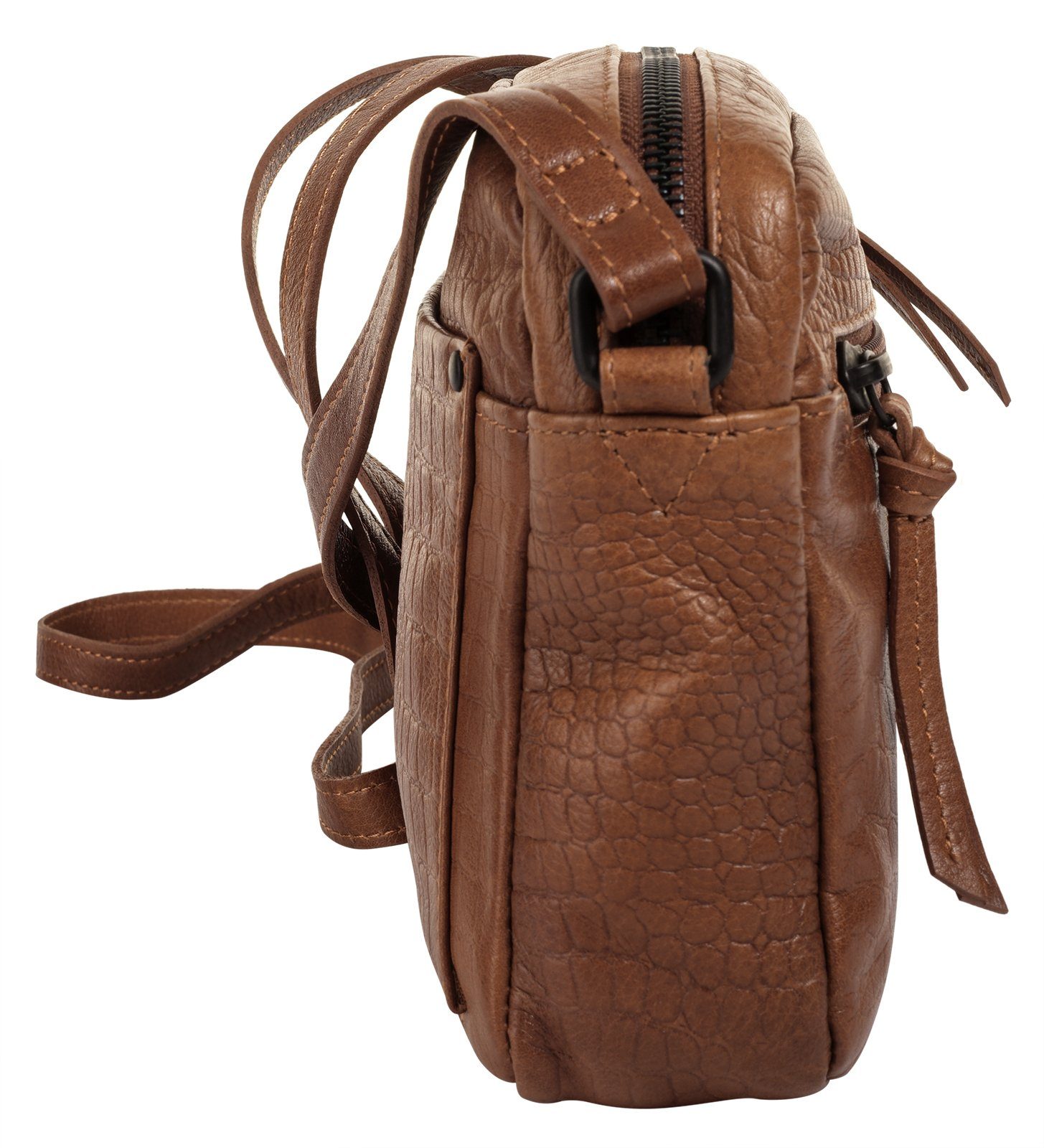 Betty Barclay Schoudertas echt leder