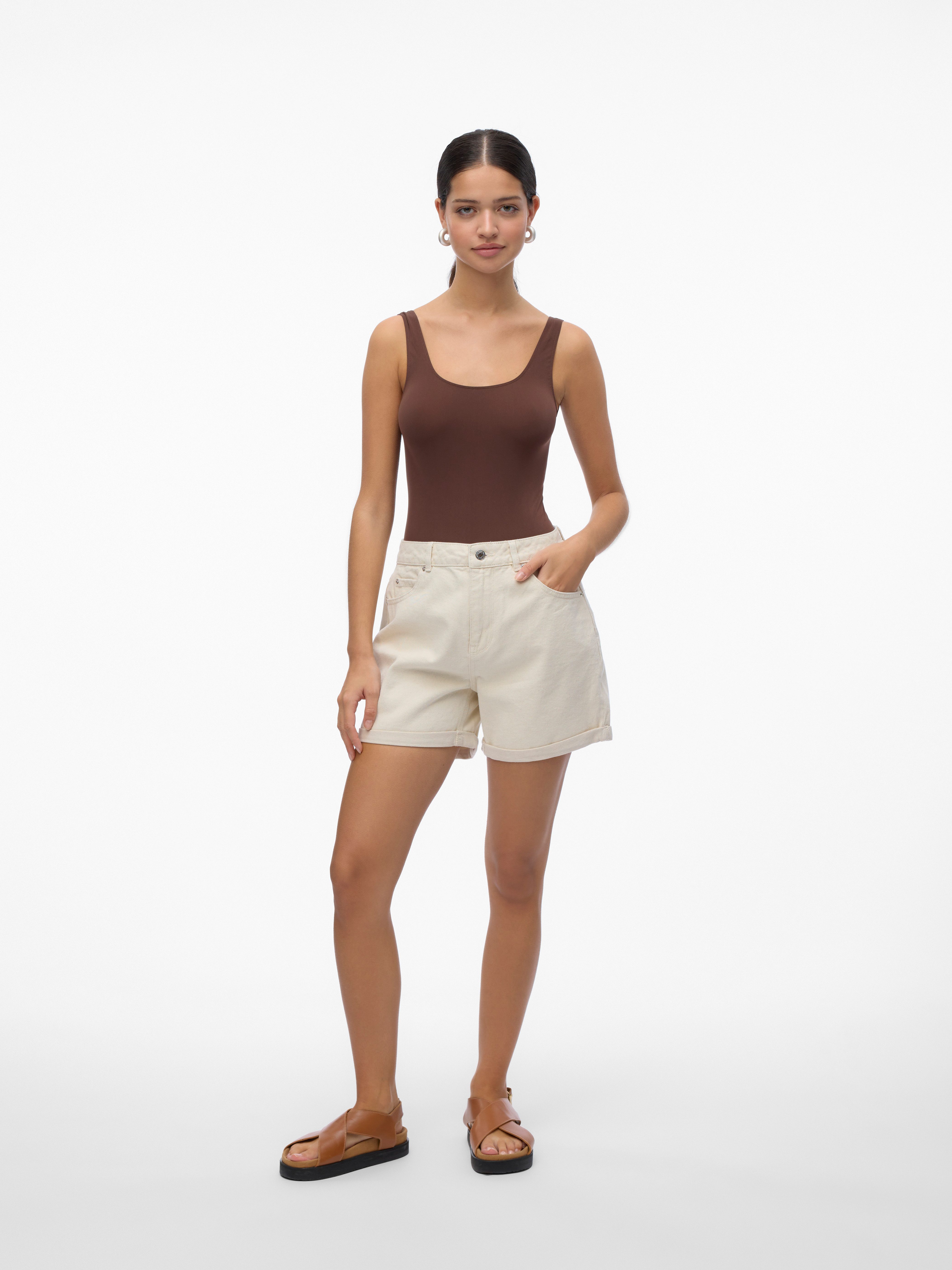 Vero Moda Jeansshort VMZURI HR LOOSE SHORTS MIX NOOS