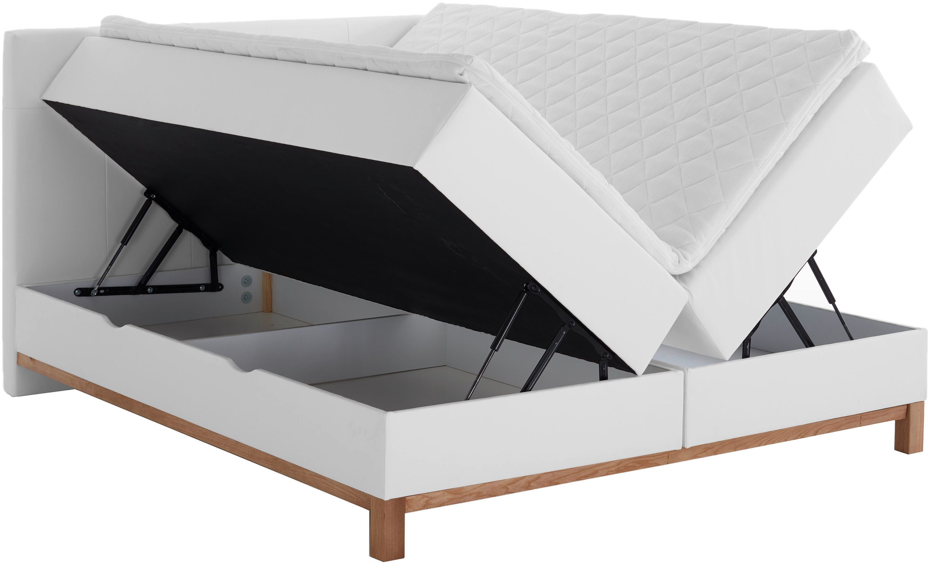 meise.möbel Boxspring Catania met bedkist en topmatras