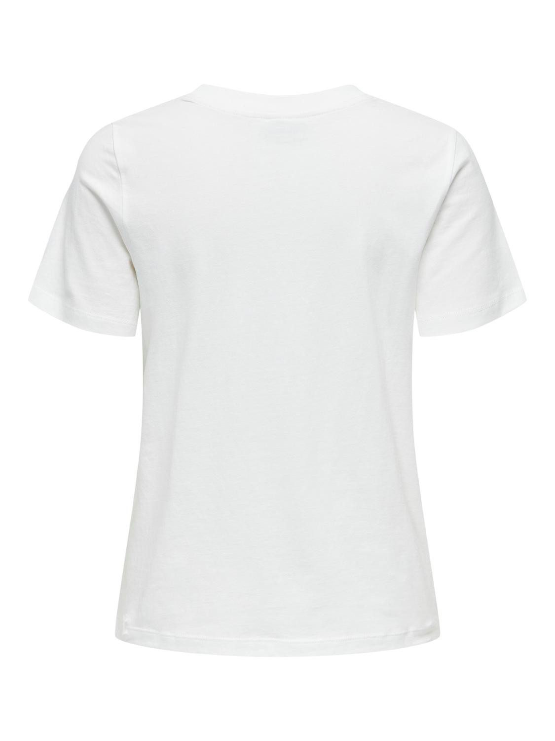 JDY Shirt met korte mouwen JDYPISA S/S PRINT TOP JRS NOOS