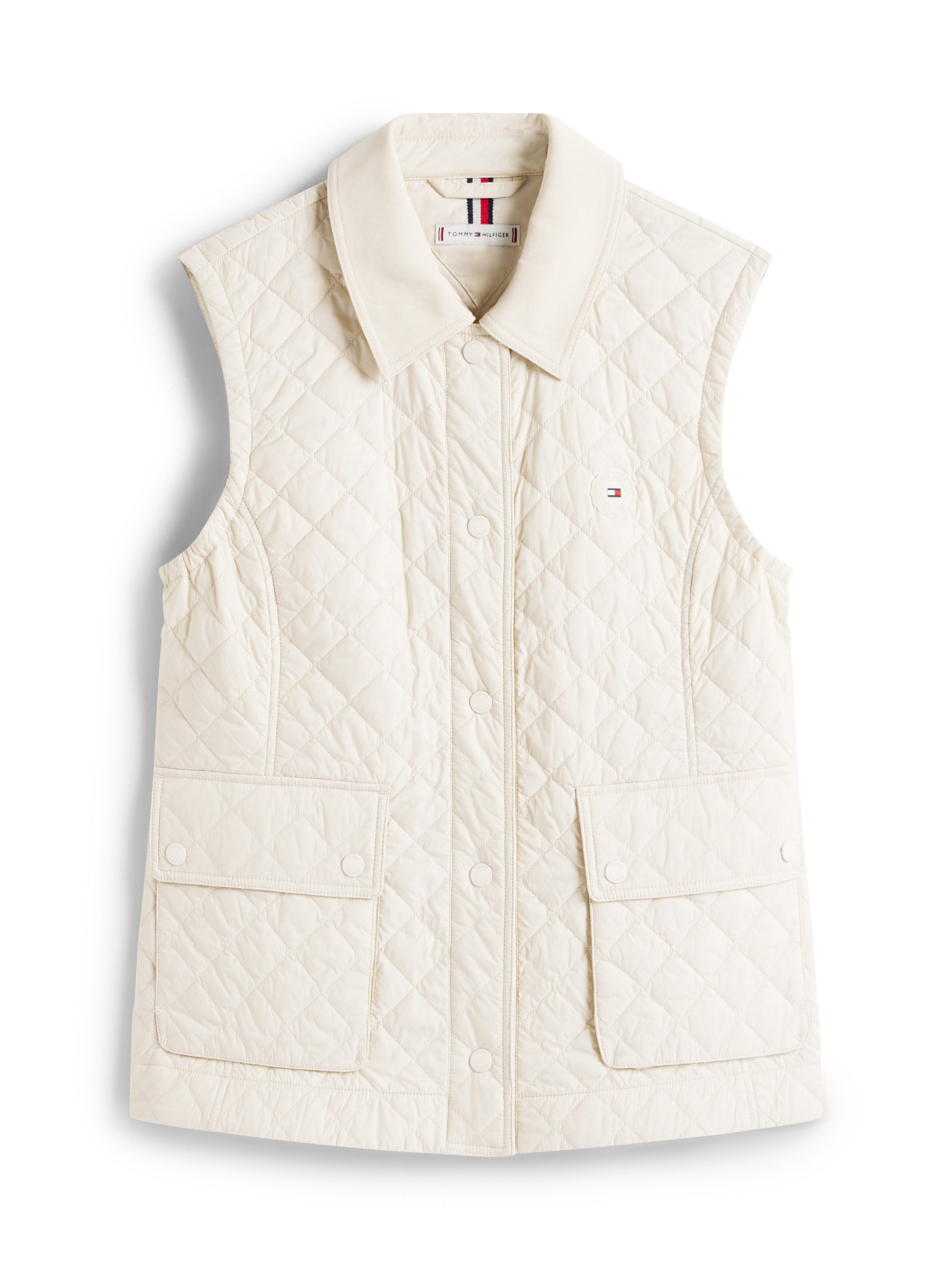 Tommy Hilfiger Bodywarmer PADDED NYLON SLIM QUILTED VEST