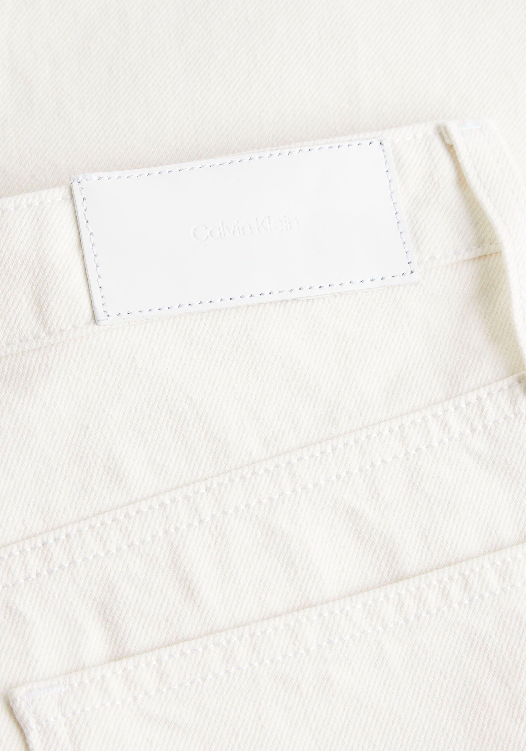 Calvin Klein Tapered jeans met hoge band