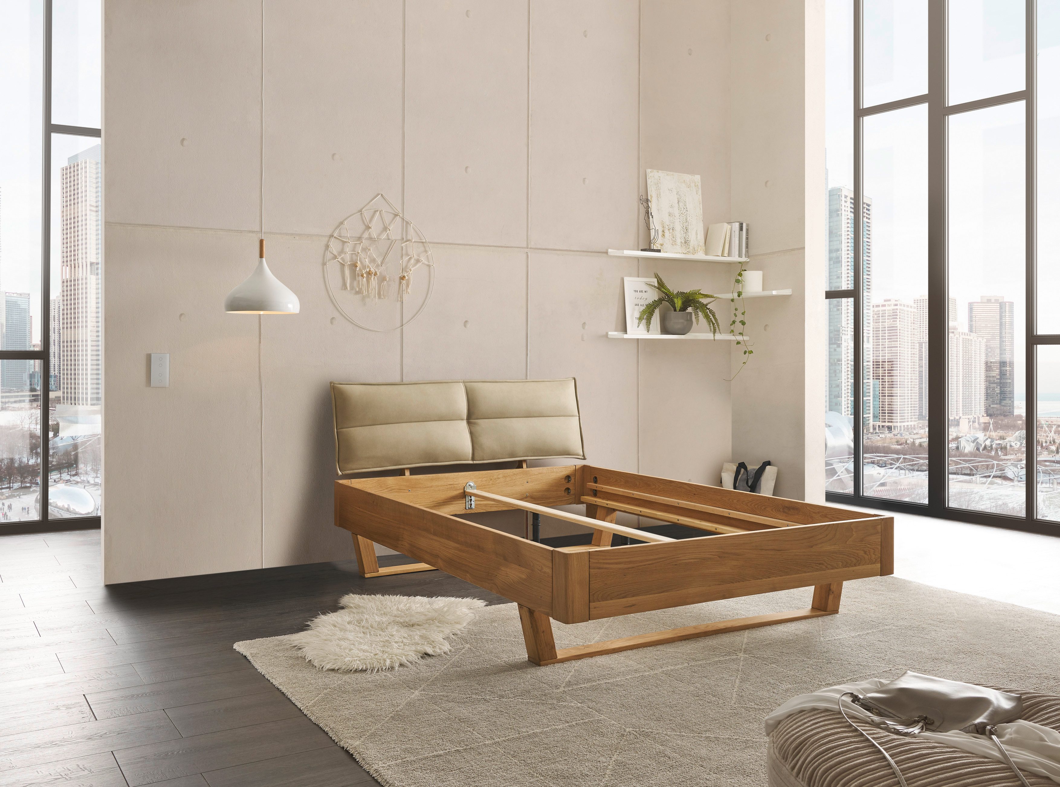 Schlafkontor Massief houten ledikant Tjark naar keuze bed met ligoppervlak in 140 of 180 cm