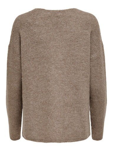 Only Trui met V-hals ONLCAMILLA V-NECK L/S PULLOVER KNT NOOS
