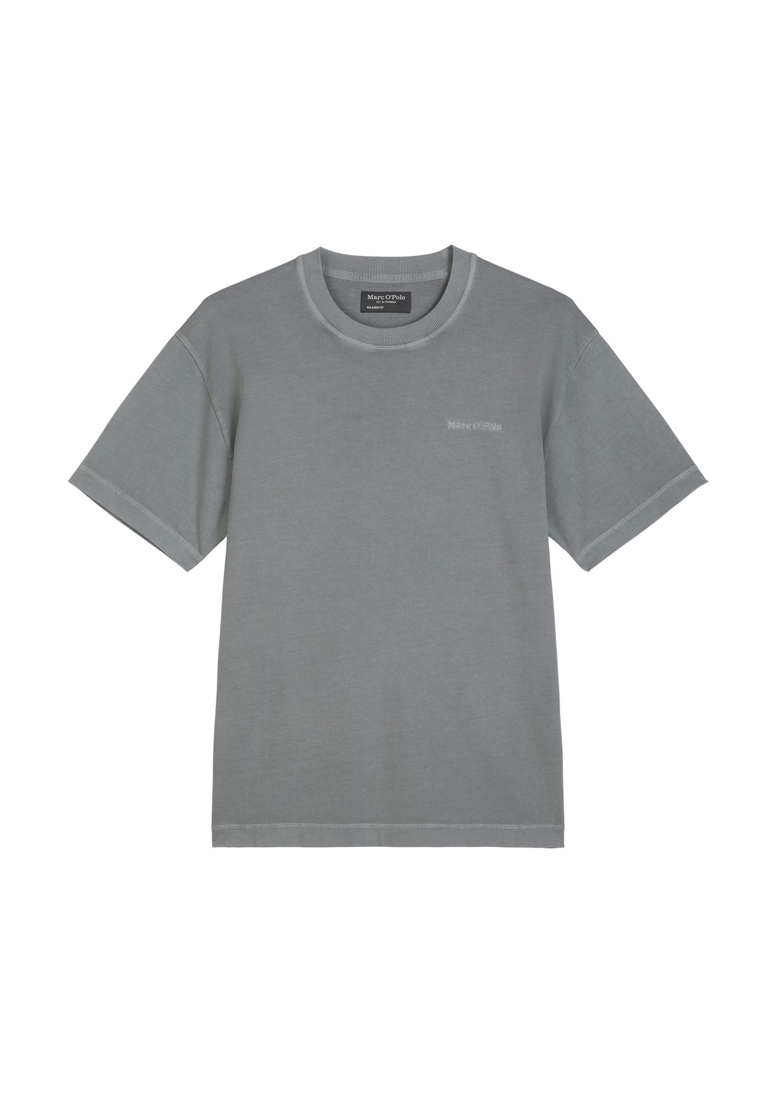 Marc O'Polo T-shirt met licht onregelmatige kleurstelling
