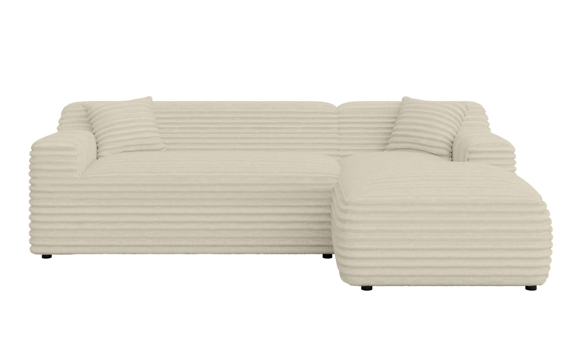 Home affaire Hoekbank LILLIANA designsofa, L-vorm met recamiere rechts/links bestelbaar