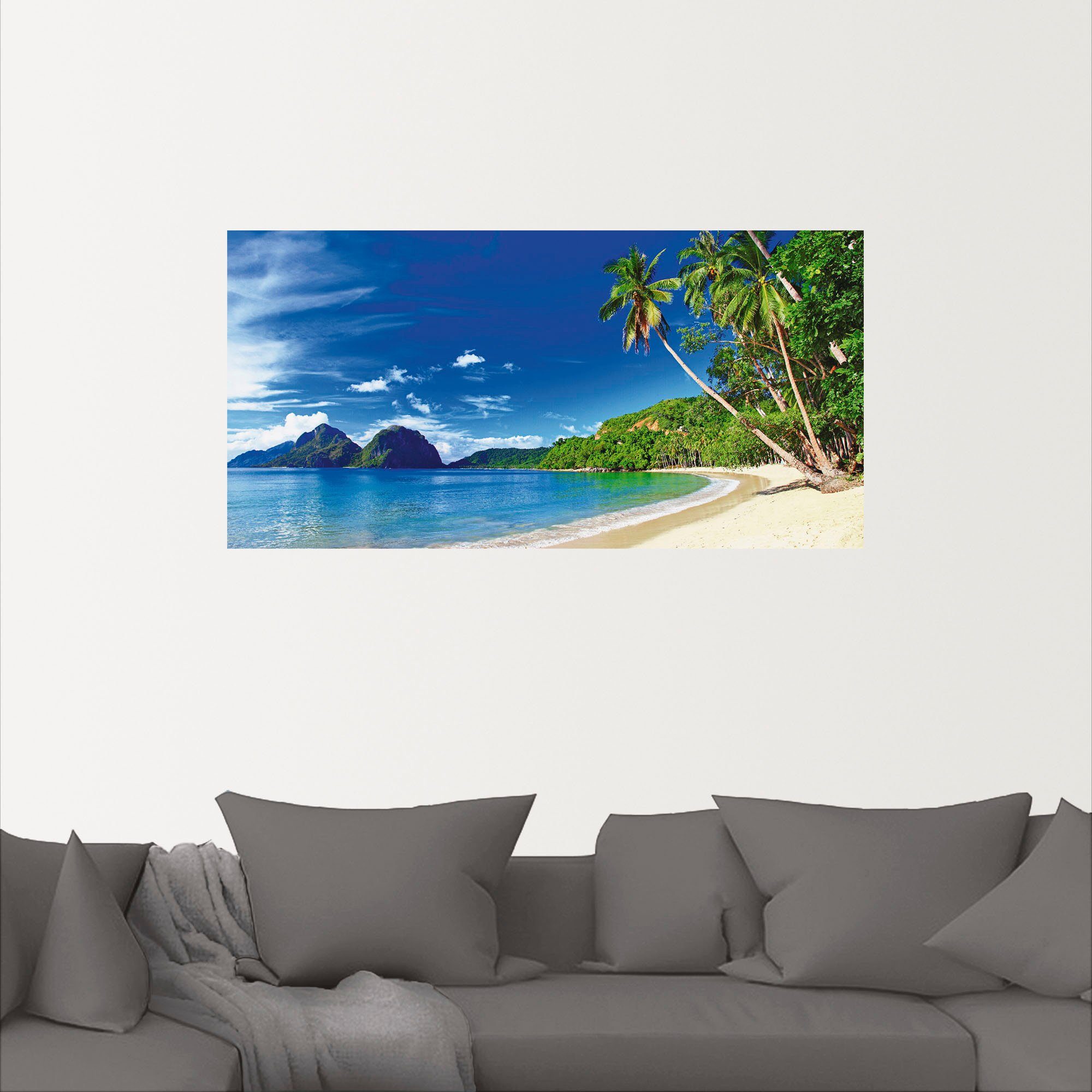Artland Artprint Paradijs als artprint op linnen, poster, muursticker in verschillende maten