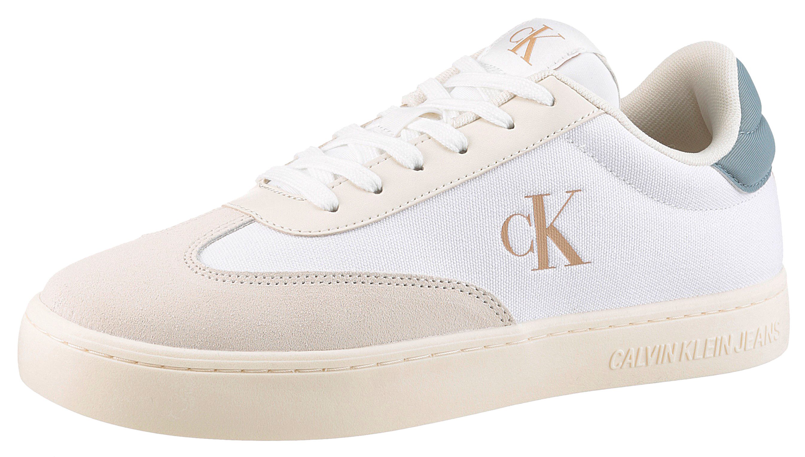 Calvin Klein Sneakers CLASSIC CUPSOLE LOW MIX MG , veterschoen, lage schoen, vrijetijdssneaker met logo-opdruk