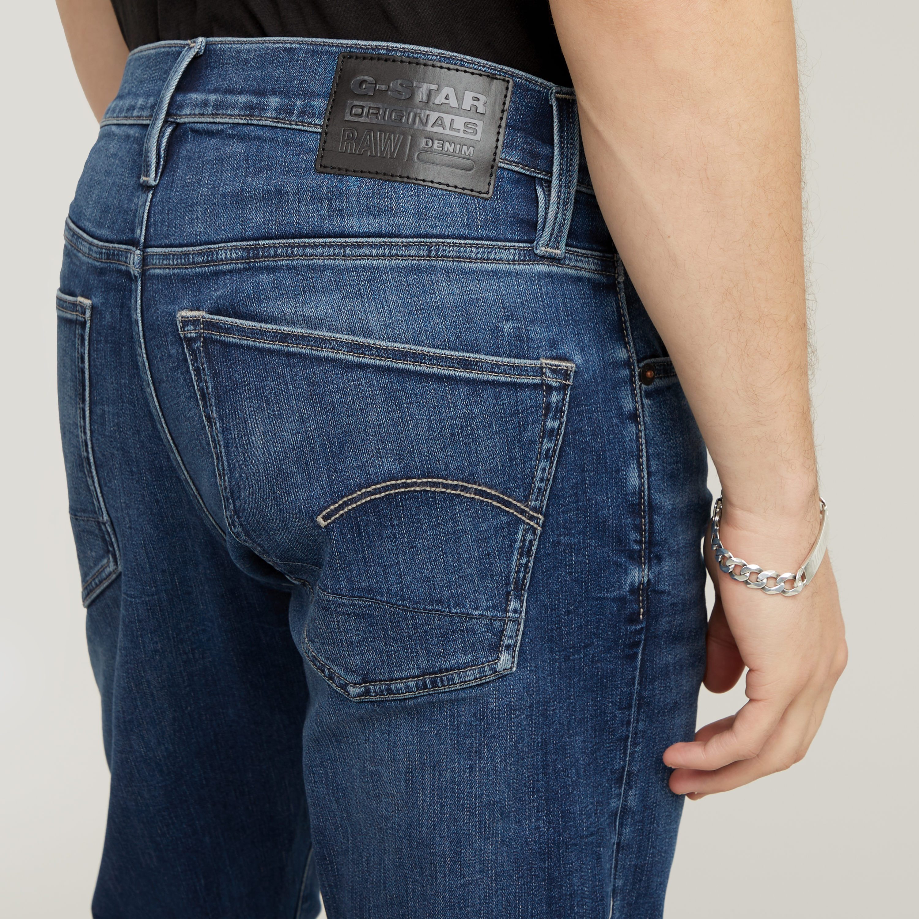 G-Star RAW Slim fit jeans 3301 Slim met mooie wassing en elastaan