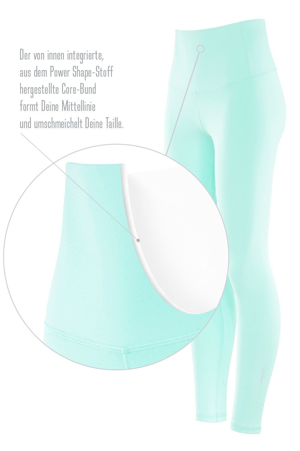 Winshape Legging Functional Comfort HWL117C met v-vorm applicatie en core-band
