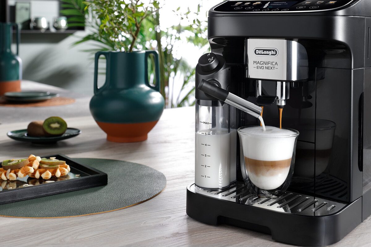 De'Longhi Volautomatisch koffiezetapparaat Magnifica Evo Next ECAM310.60.GB, grau