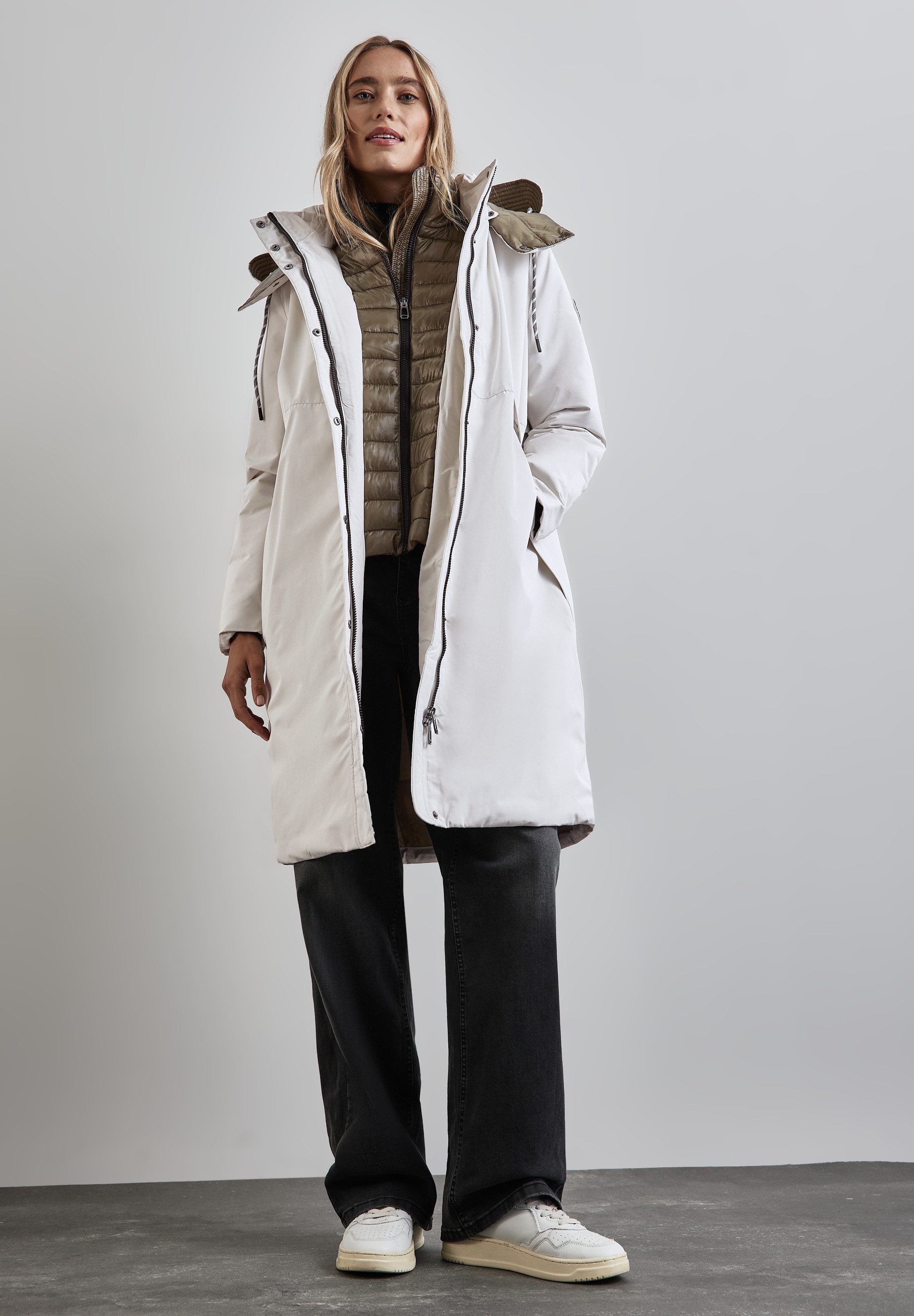 STREET ONE Parka in 2-in-1-look