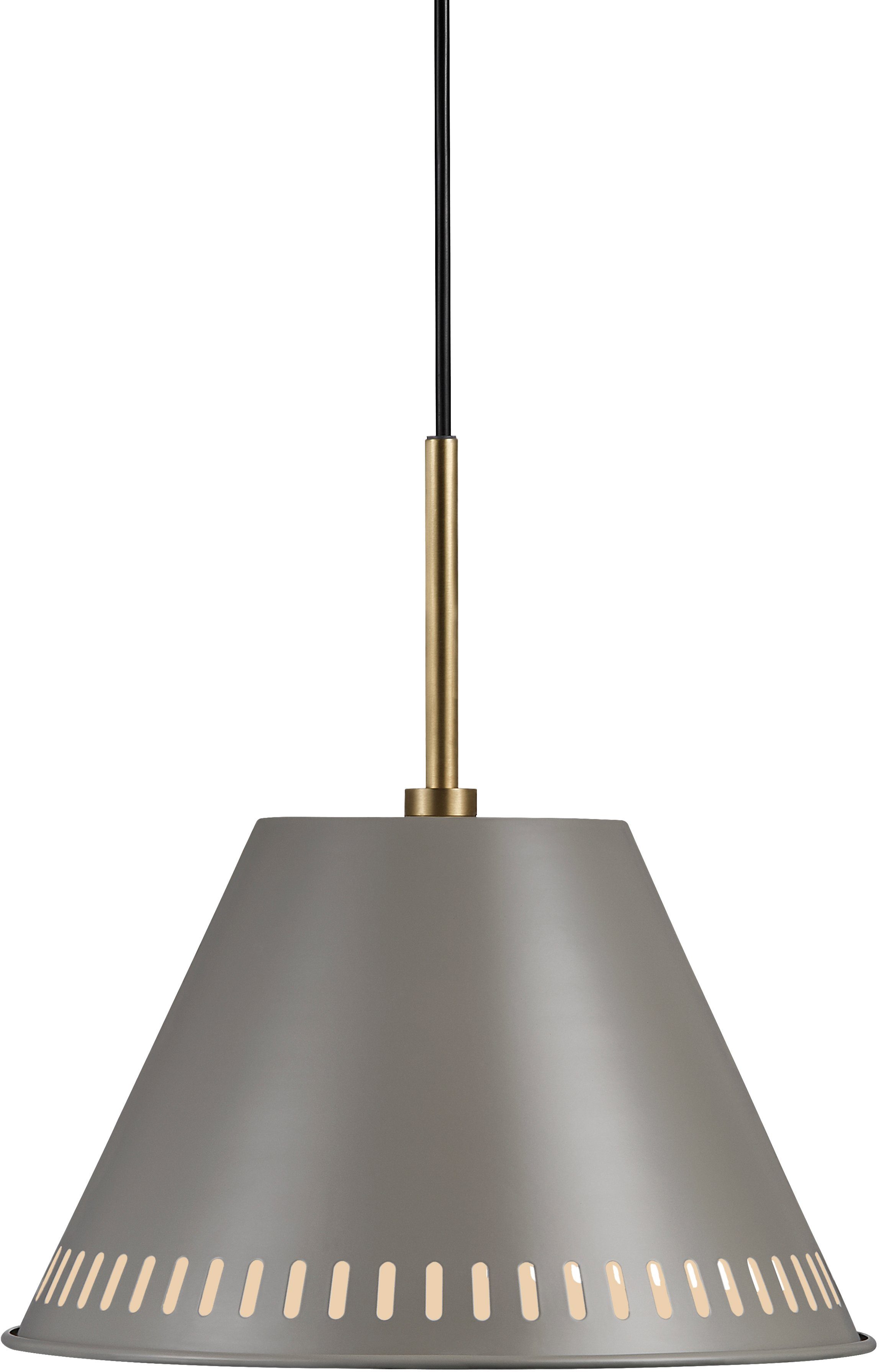 Nordlux Hanglamp Pijnboom Hanglamp, retro Industrial design, messing applicaties