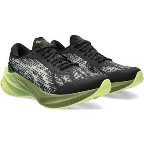 Asics NOVABLAST 3 Running Shoes Black-Dried Leaf Green