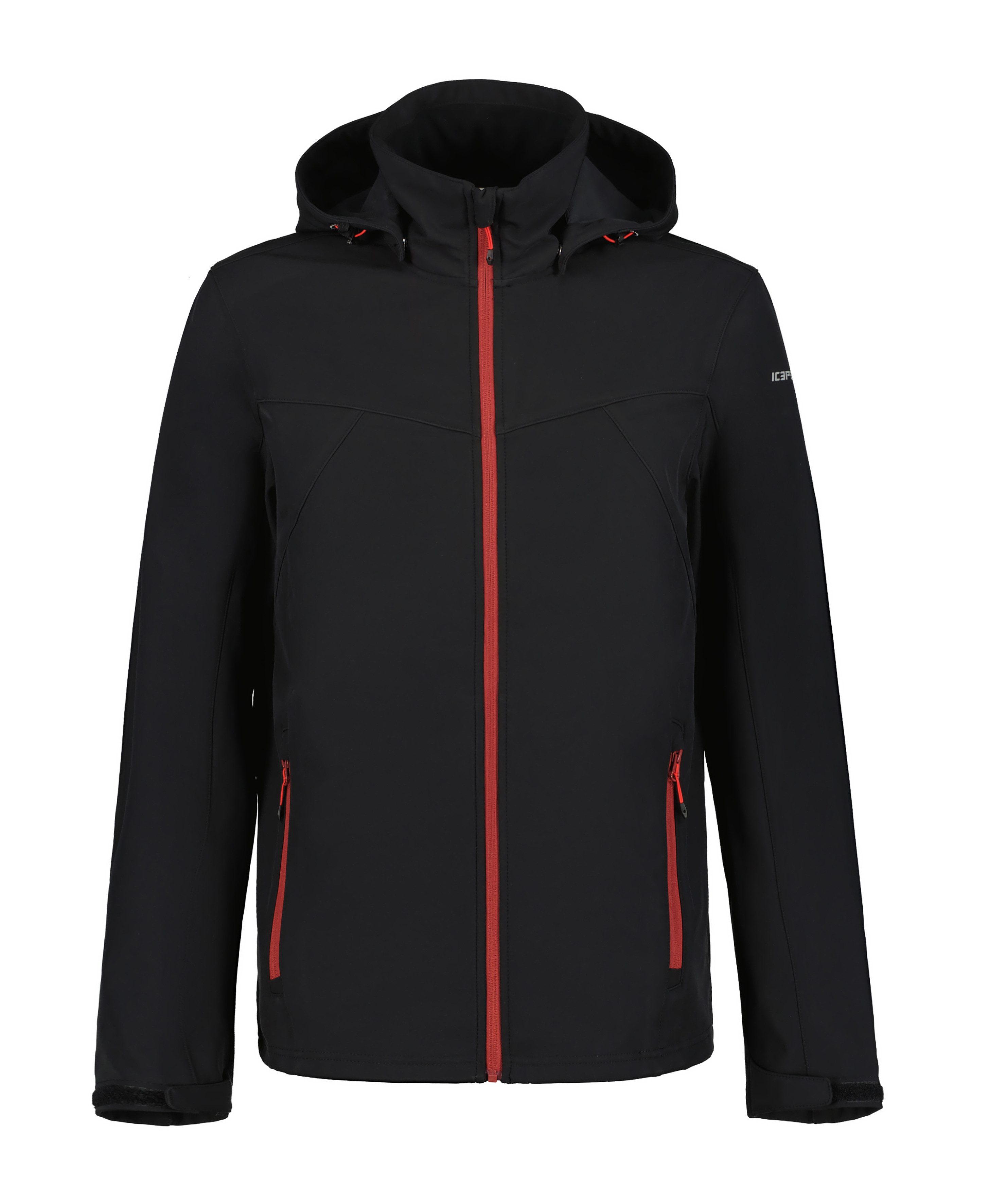 Icepeak Softshell-jack H SOFTSHELLJACKE BRIMFIELD met stijlvolle logo-opschriften